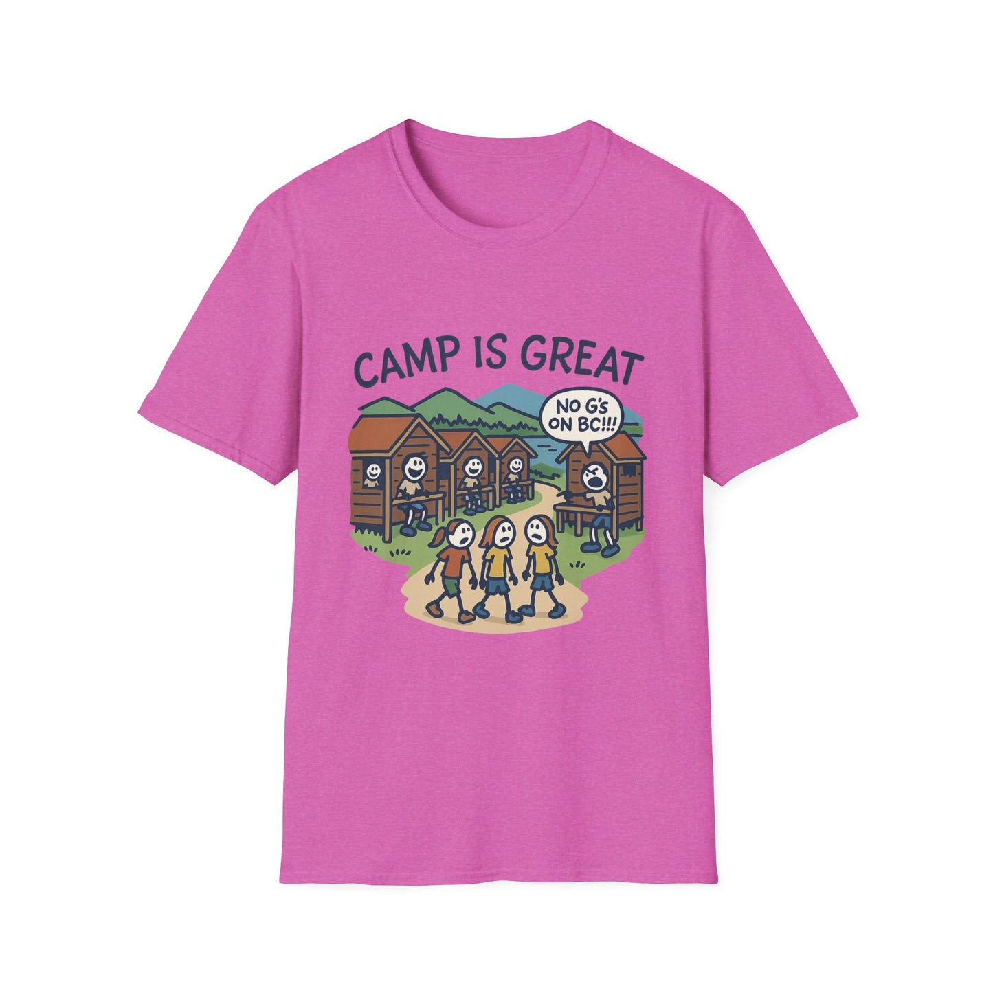 Unisex Softstyle T-Shirt No G's on BC