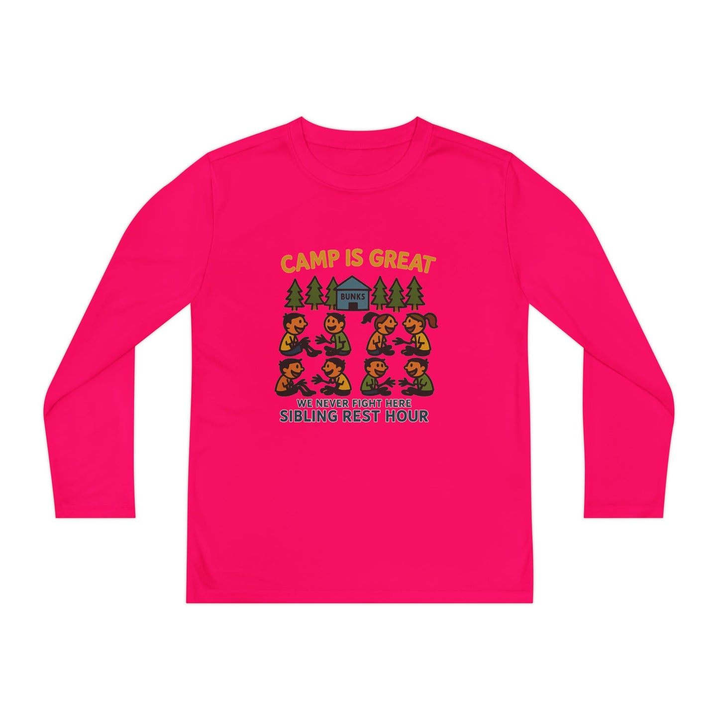 Youth Long Sleeve Competitor Tee Sibling Rest Hour
