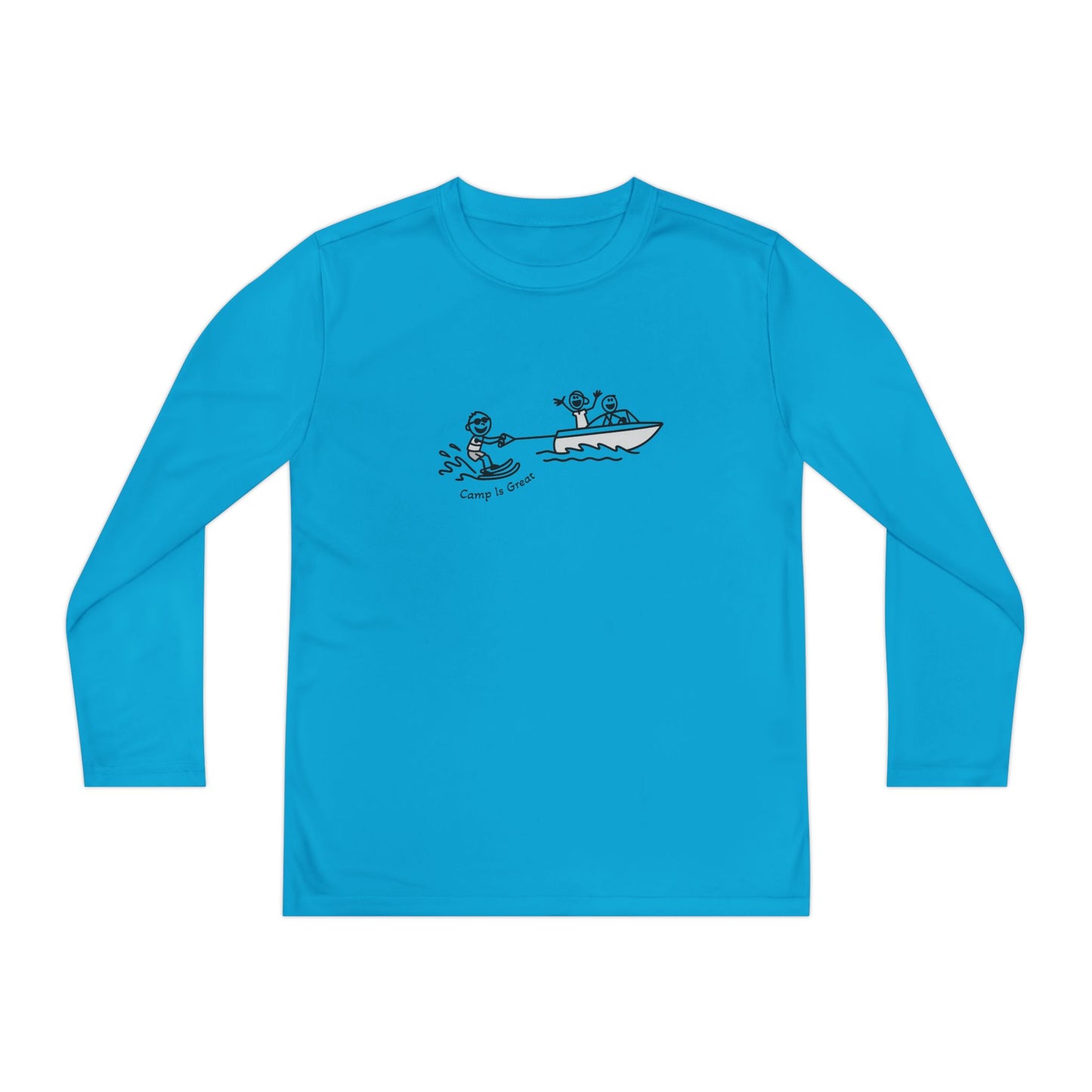 Youth Long Sleeve Competitor Tee Waterski