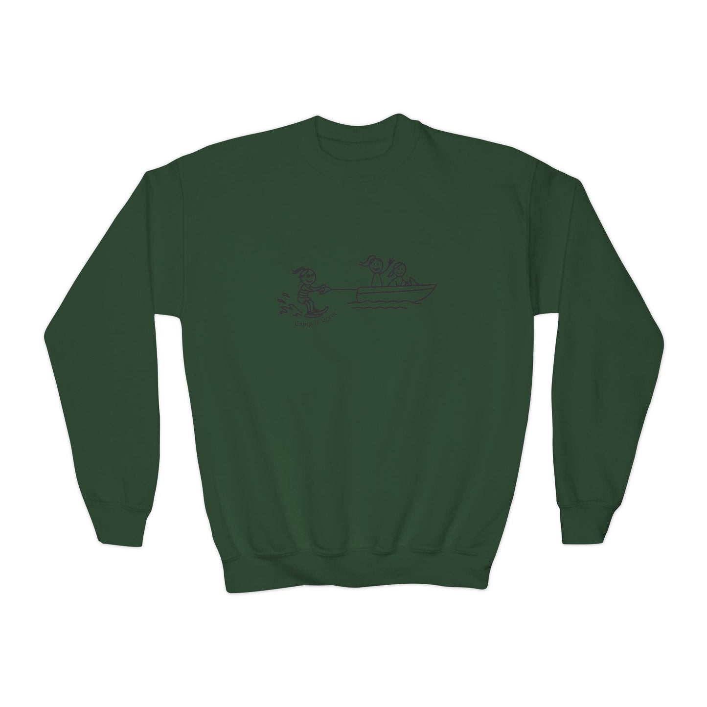 Youth Crewneck Sweatshirt Waterski