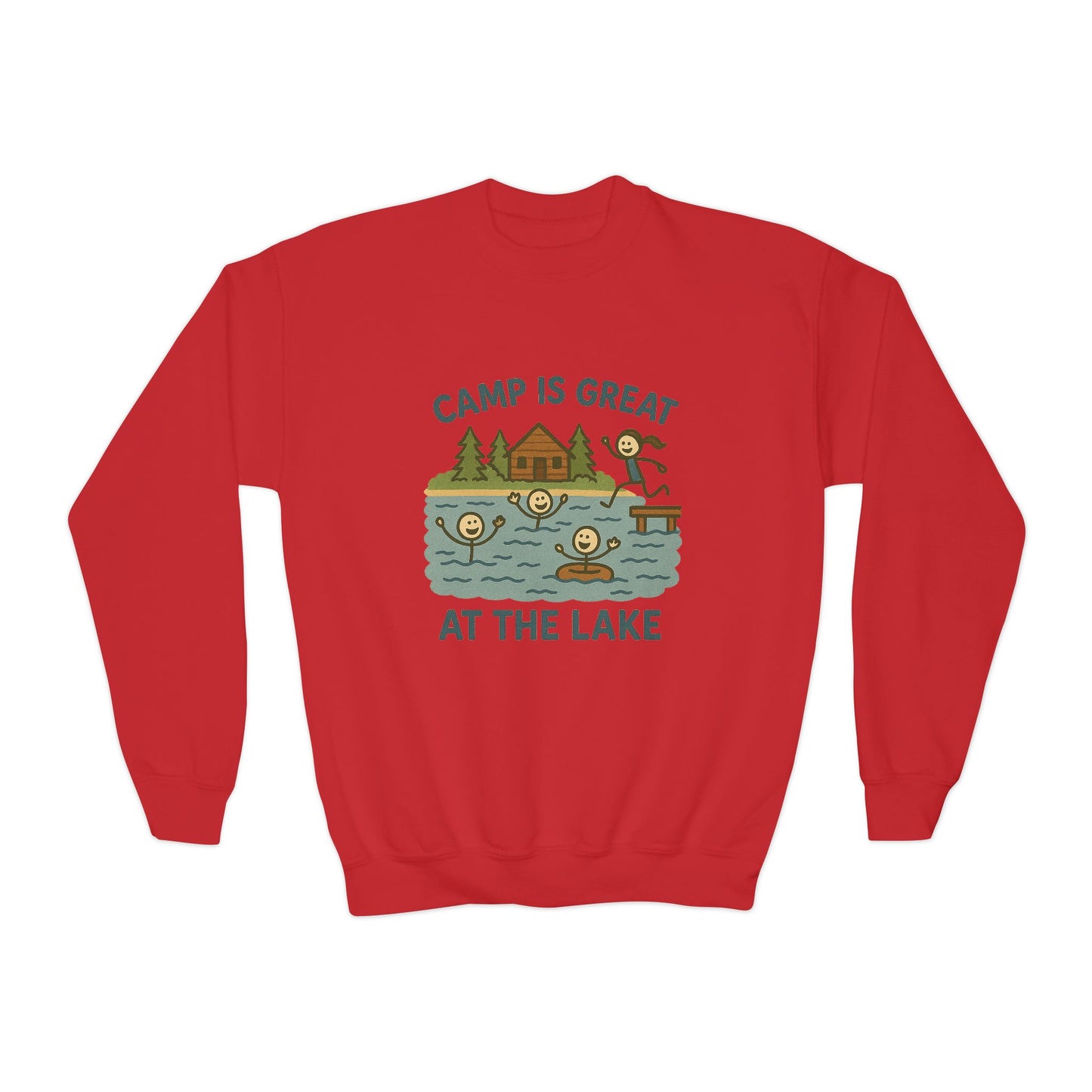 Youth Crewneck Sweatshirt Lake