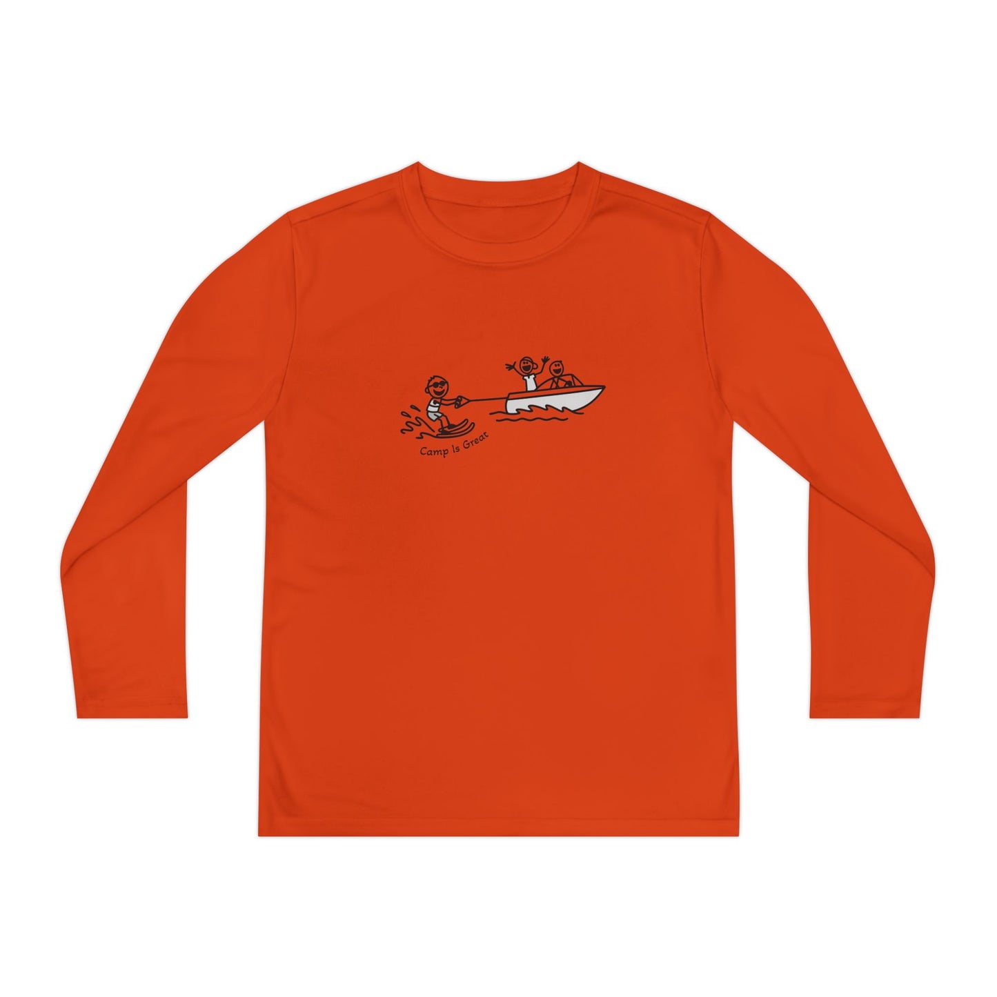 Youth Long Sleeve Competitor Tee Waterski