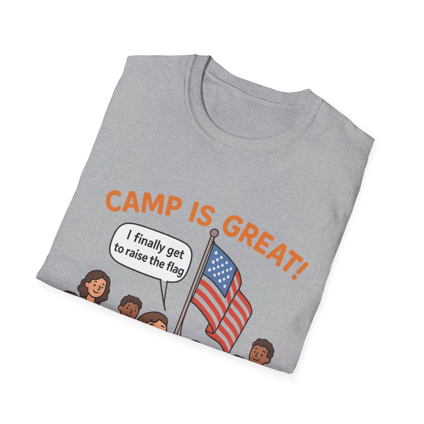 Unisex Softstyle T-Shirt Flag