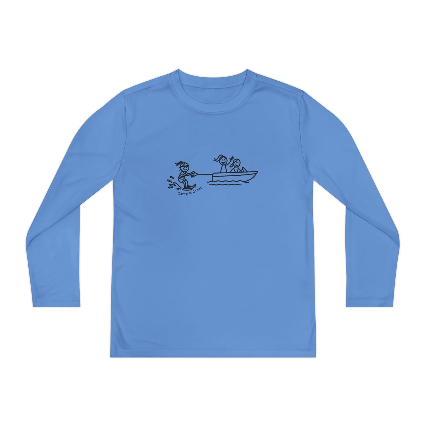 Youth Long Sleeve Competitor Tee Waterski