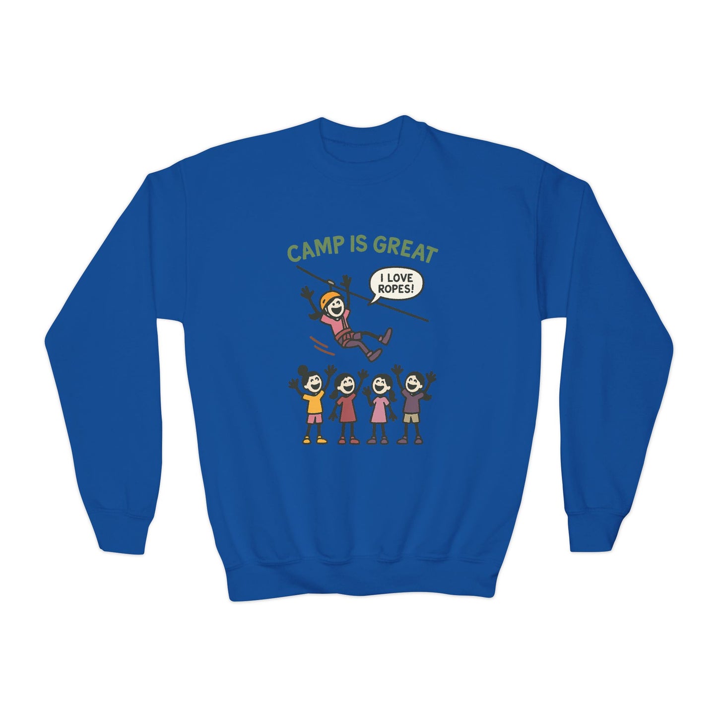 Youth Crewneck Sweatshirt Ropes