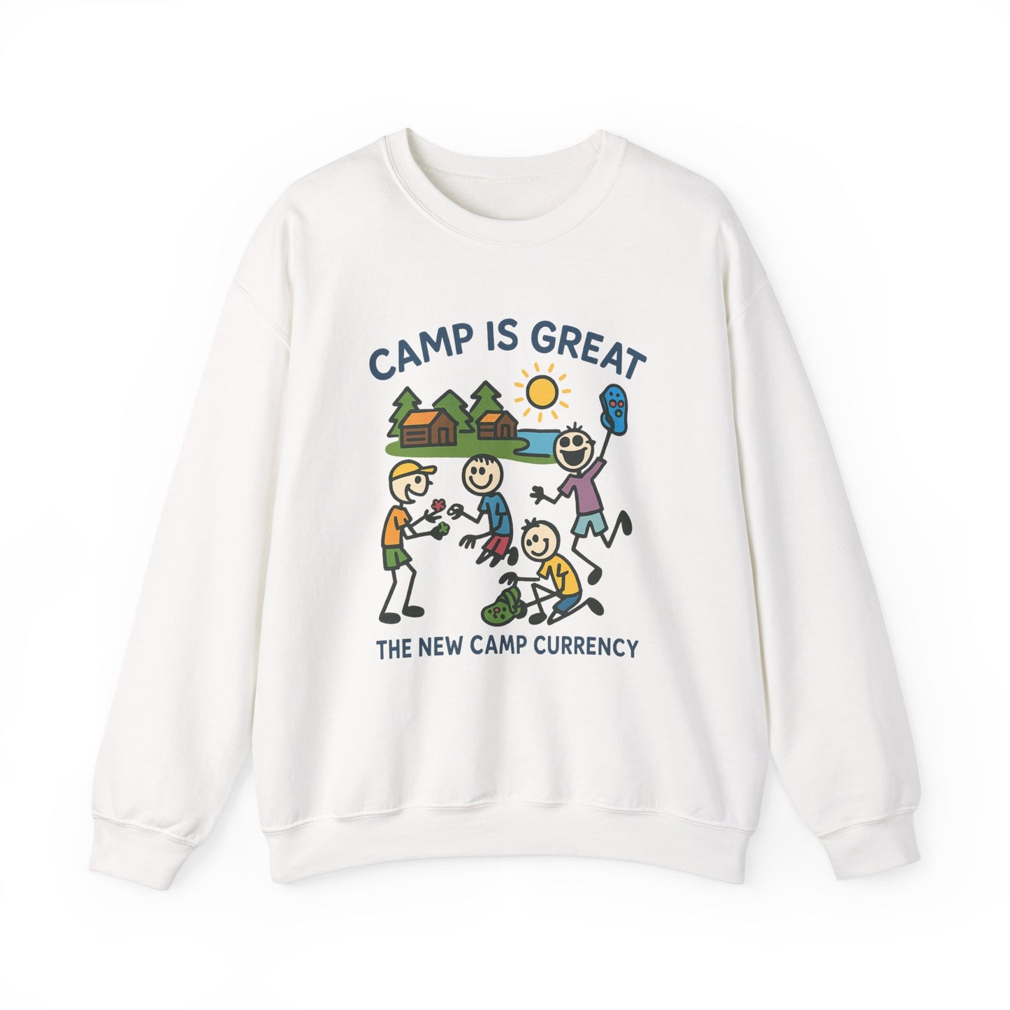 Unisex Heavy Blend™ Crewneck Sweatshirt Shoe Charms