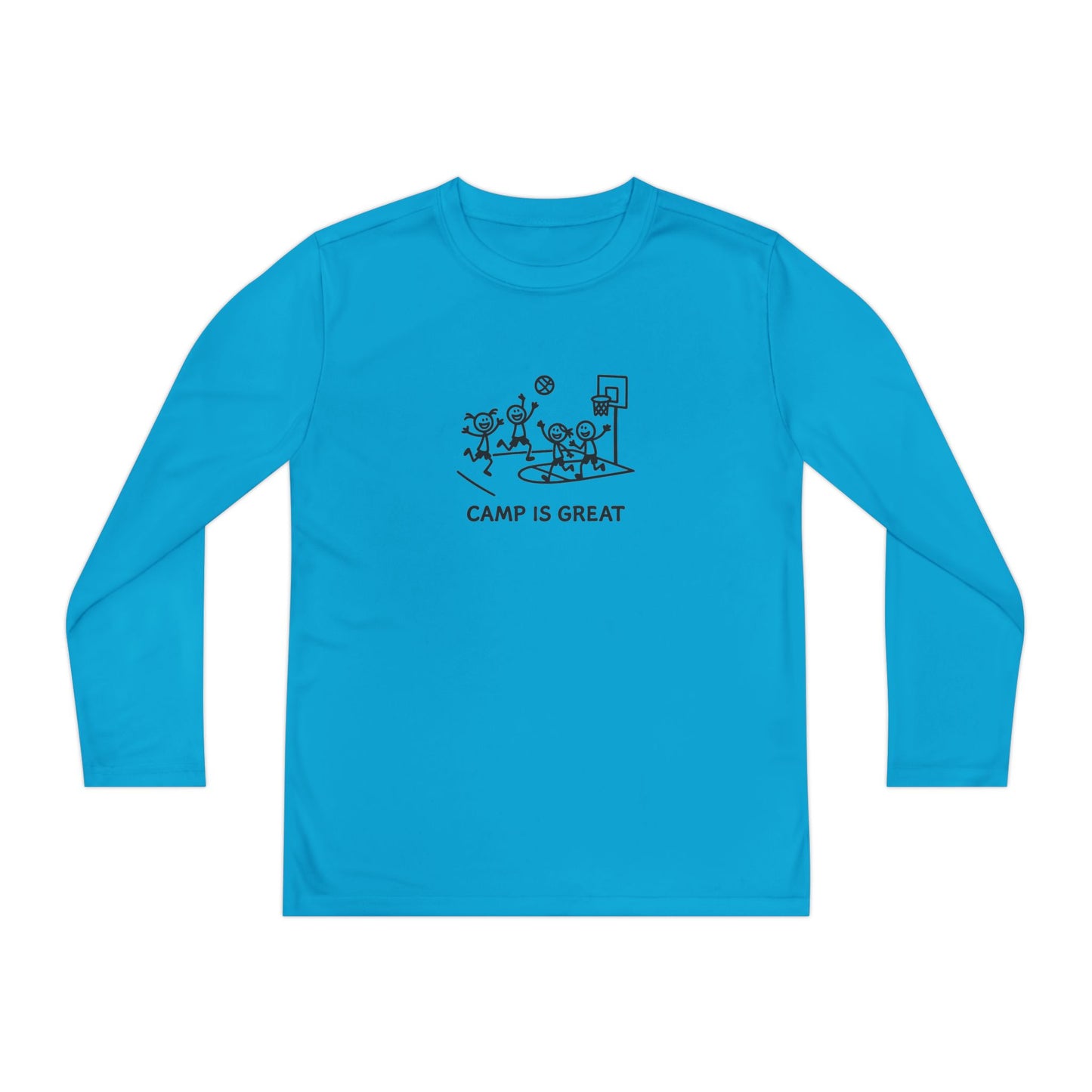 Youth Long Sleeve Competitor Tee Basketball