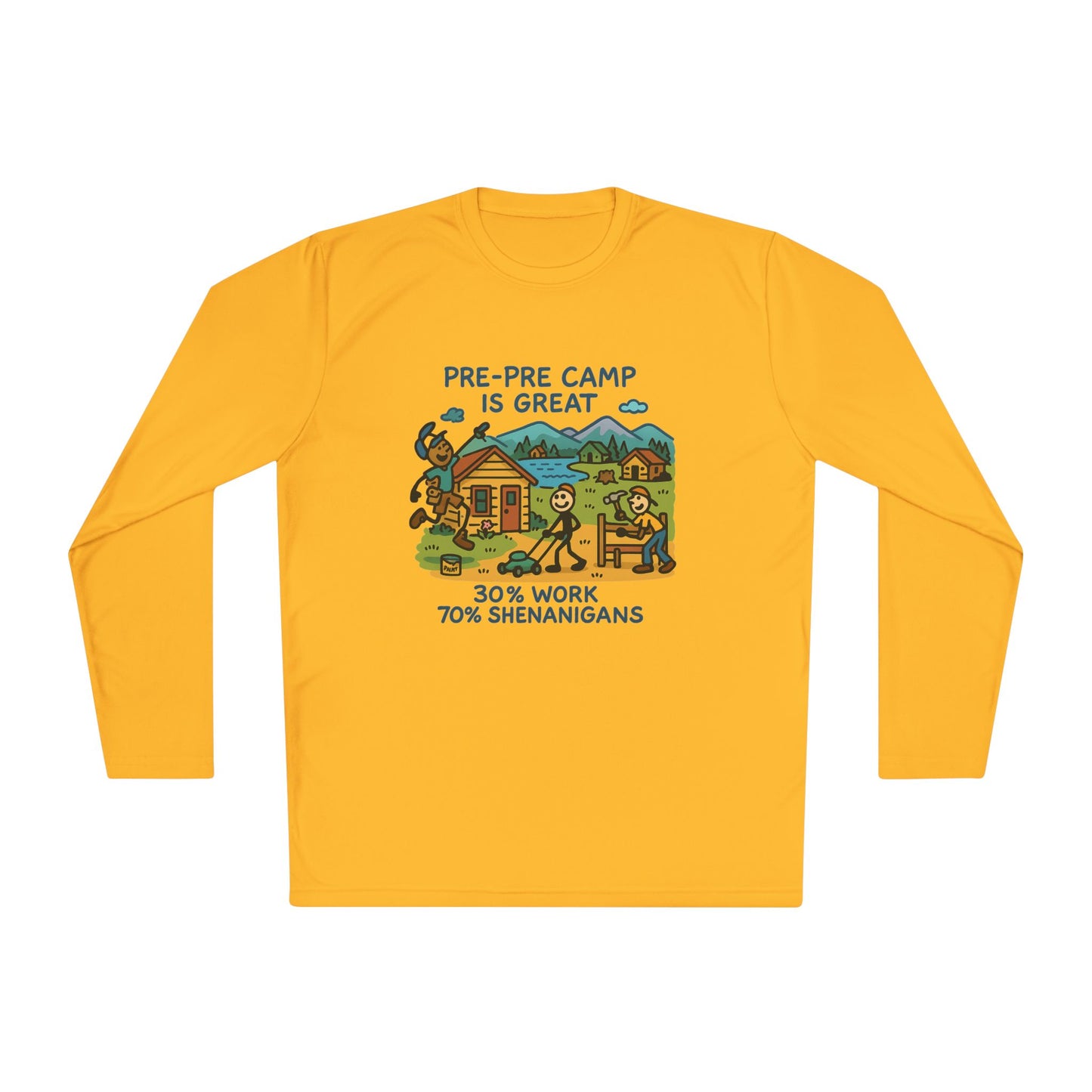 Unisex Lightweight Long Sleeve Tee Pre-Pre-Camp