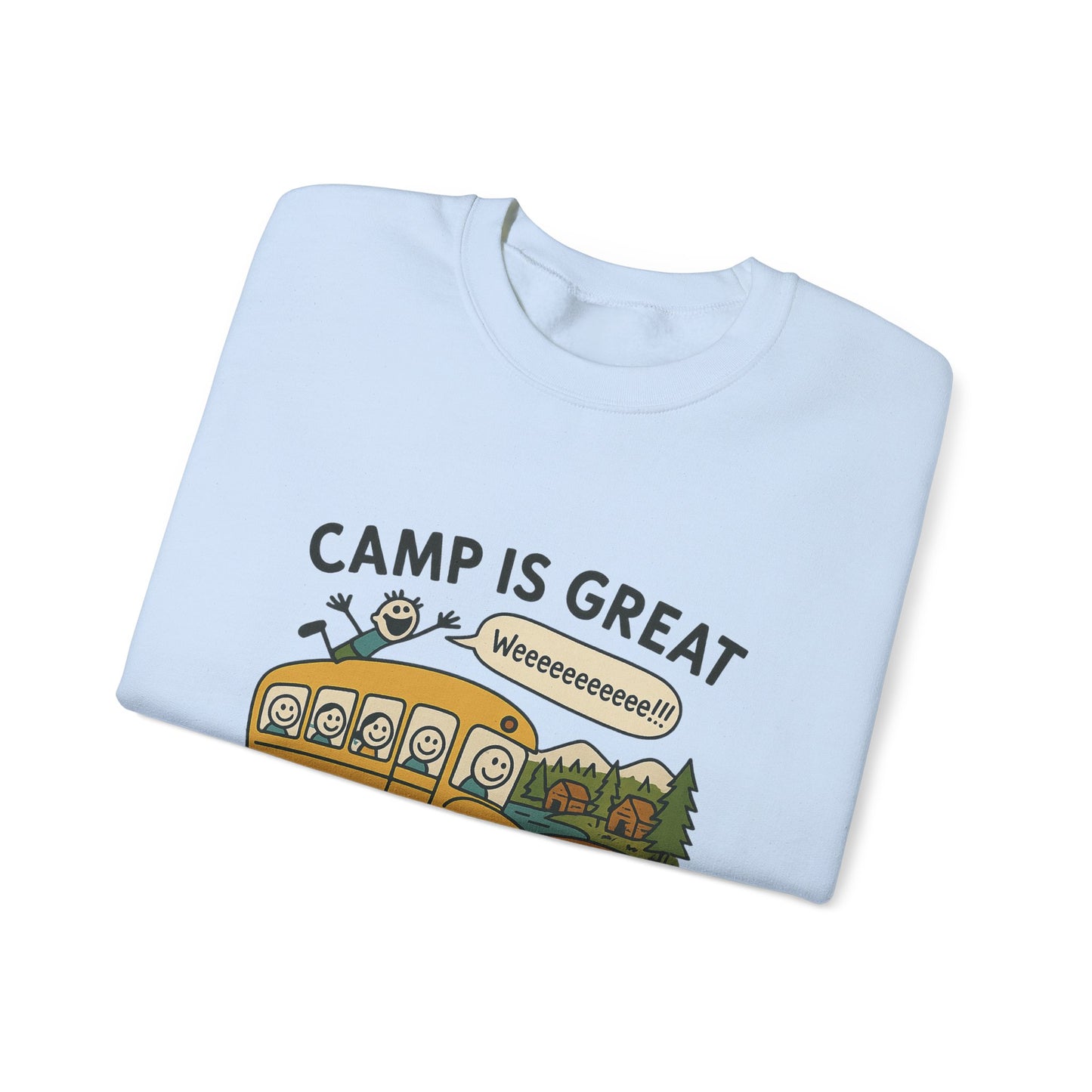 Unisex Heavy Blend™ Crewneck Sweatshirt Bus