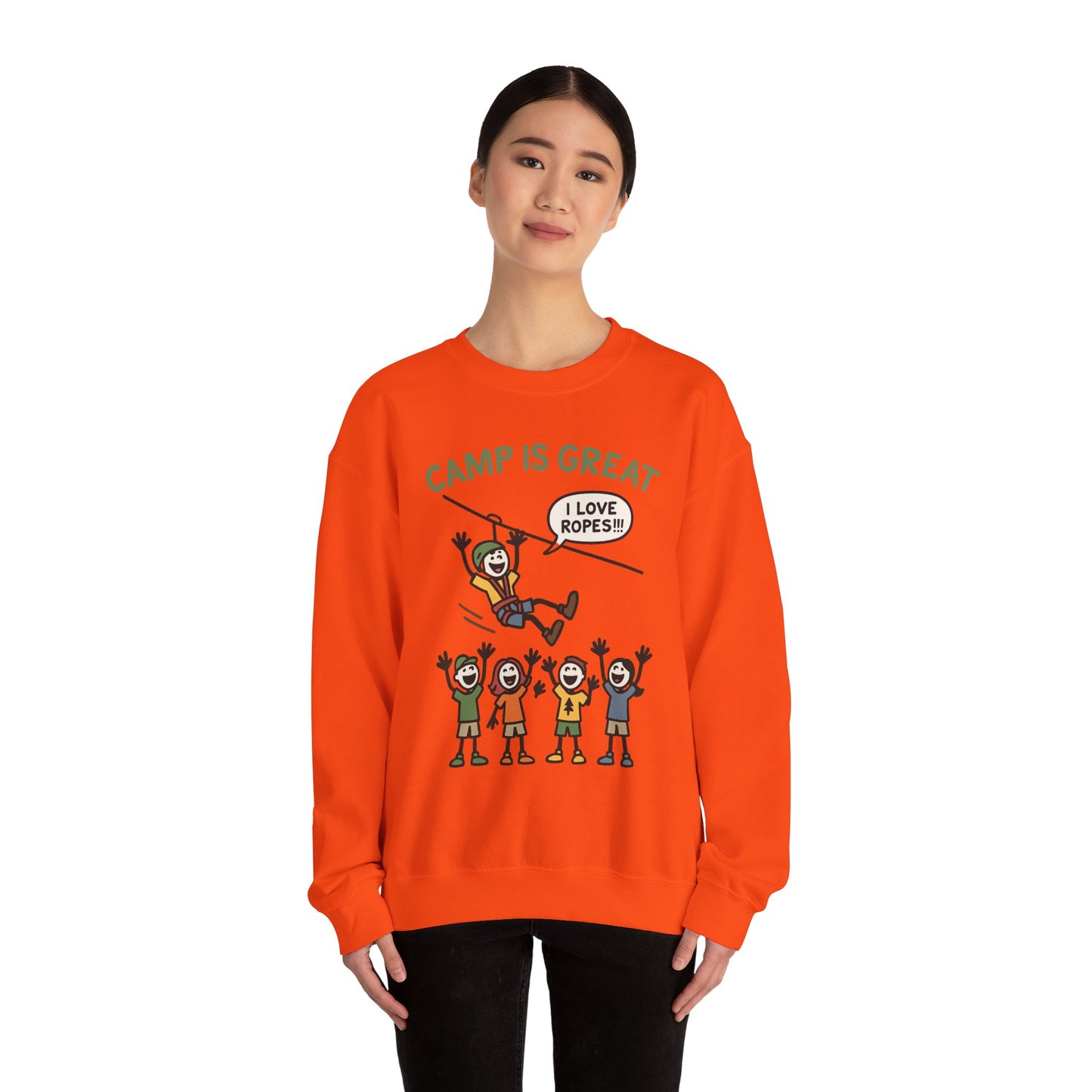 Unisex Heavy Blend™ Crewneck Sweatshirt Ropes