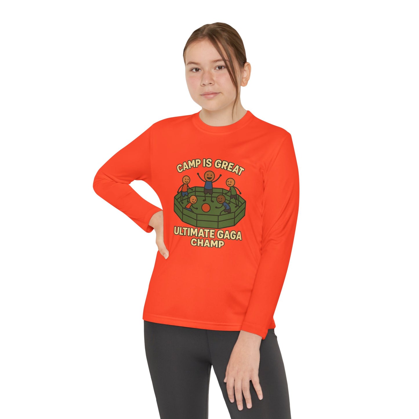 Youth Long Sleeve Competitor Tee GA Champ