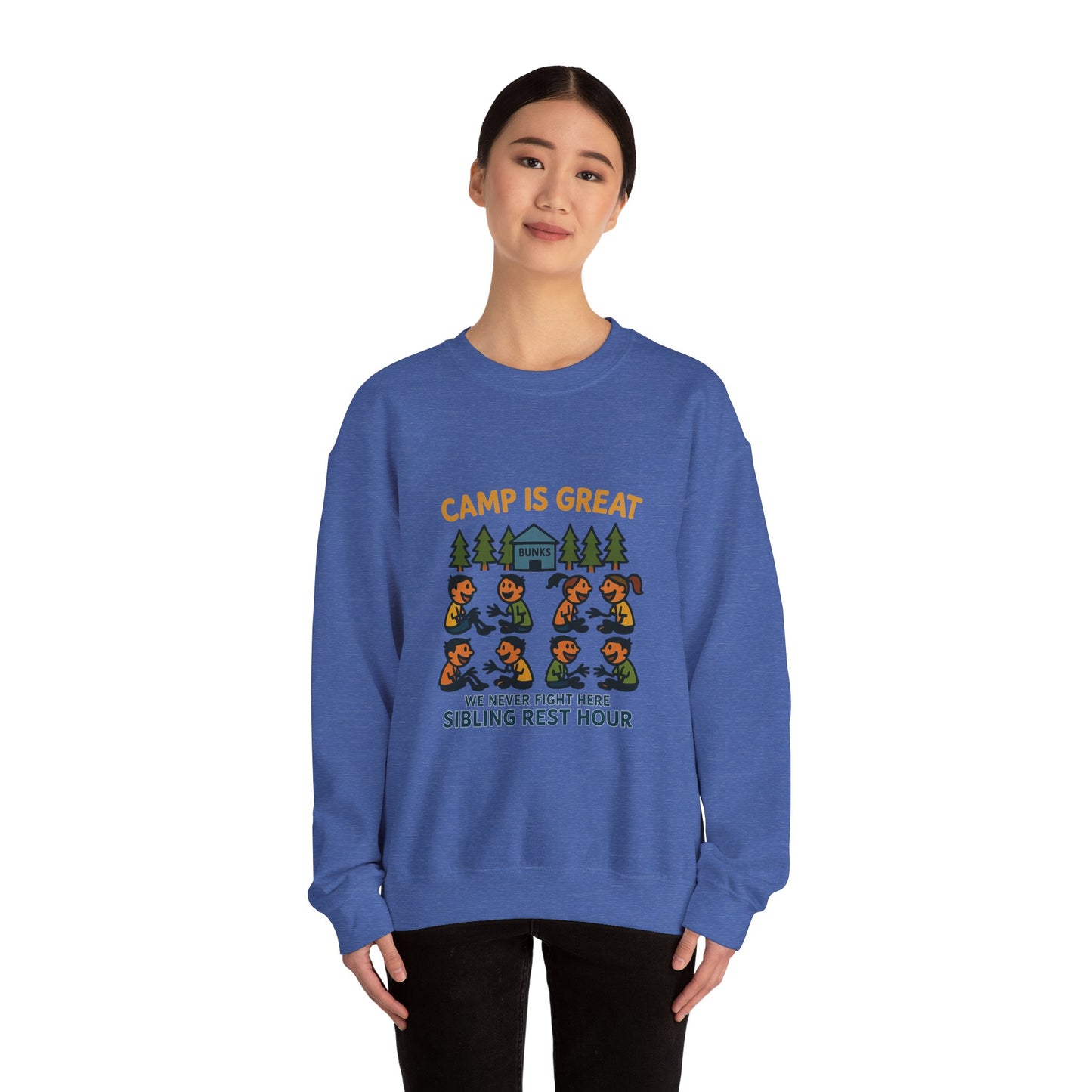 Unisex Heavy Blend™ Crewneck Sweatshirt Sibling Rest Hour