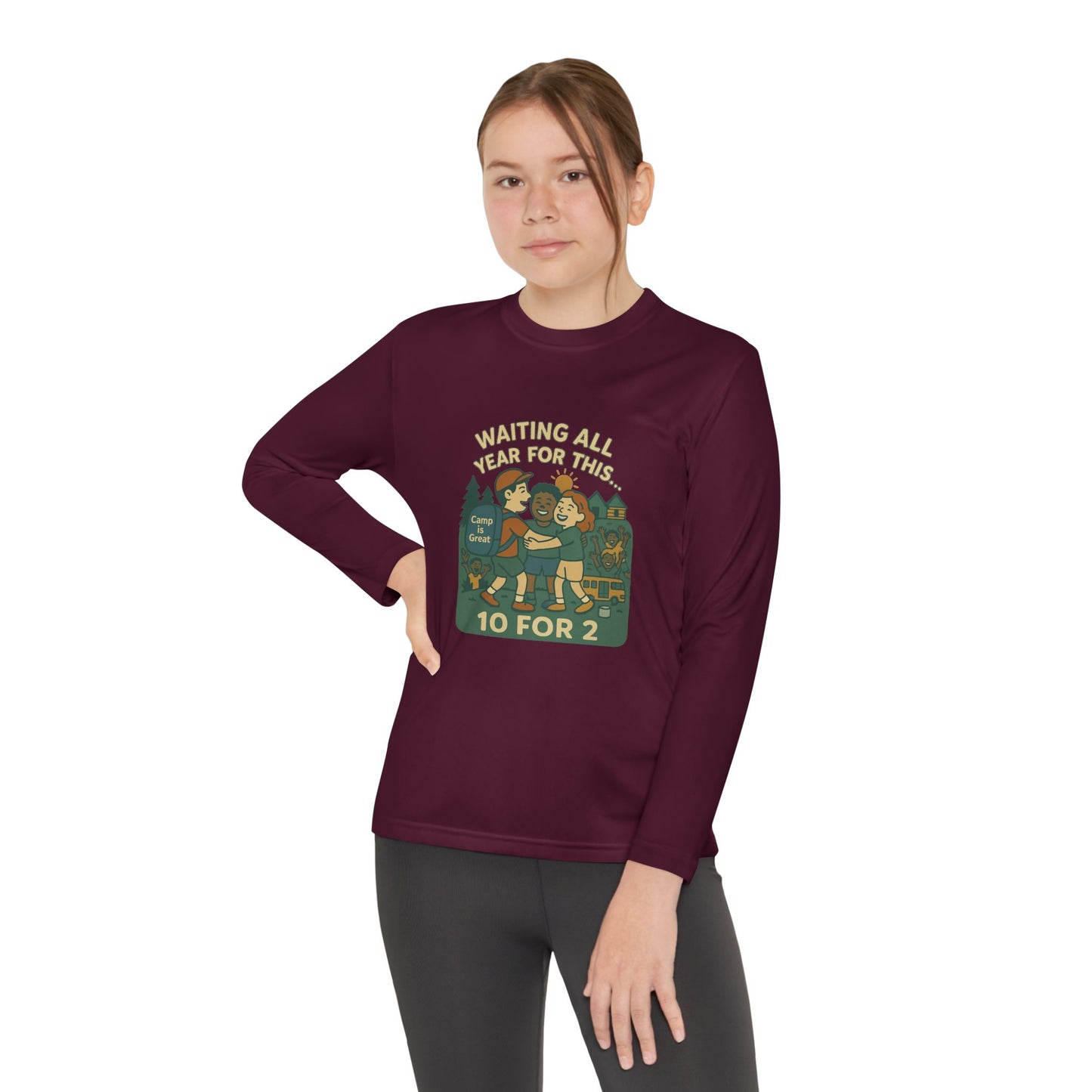 Youth Long Sleeve Competitor Tee Opening Day