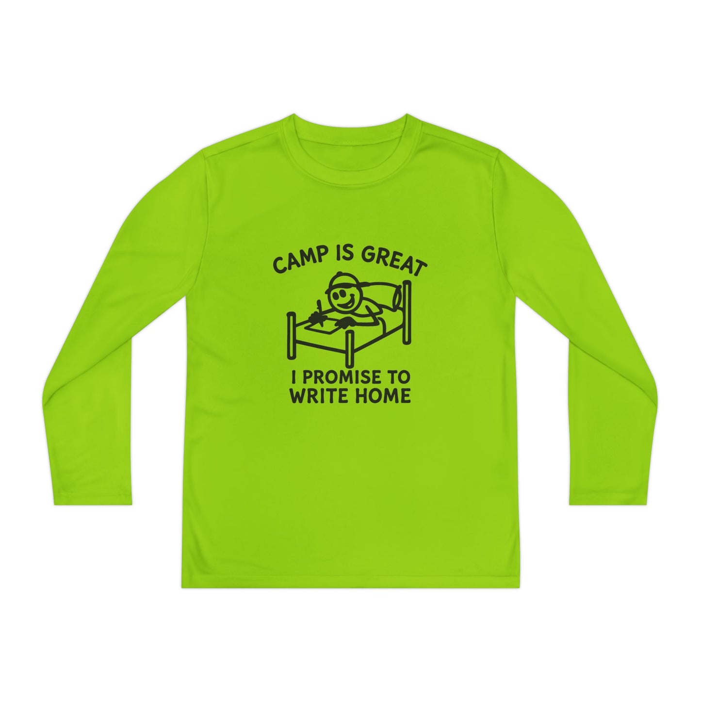Youth Long Sleeve Competitor Tee Write Home