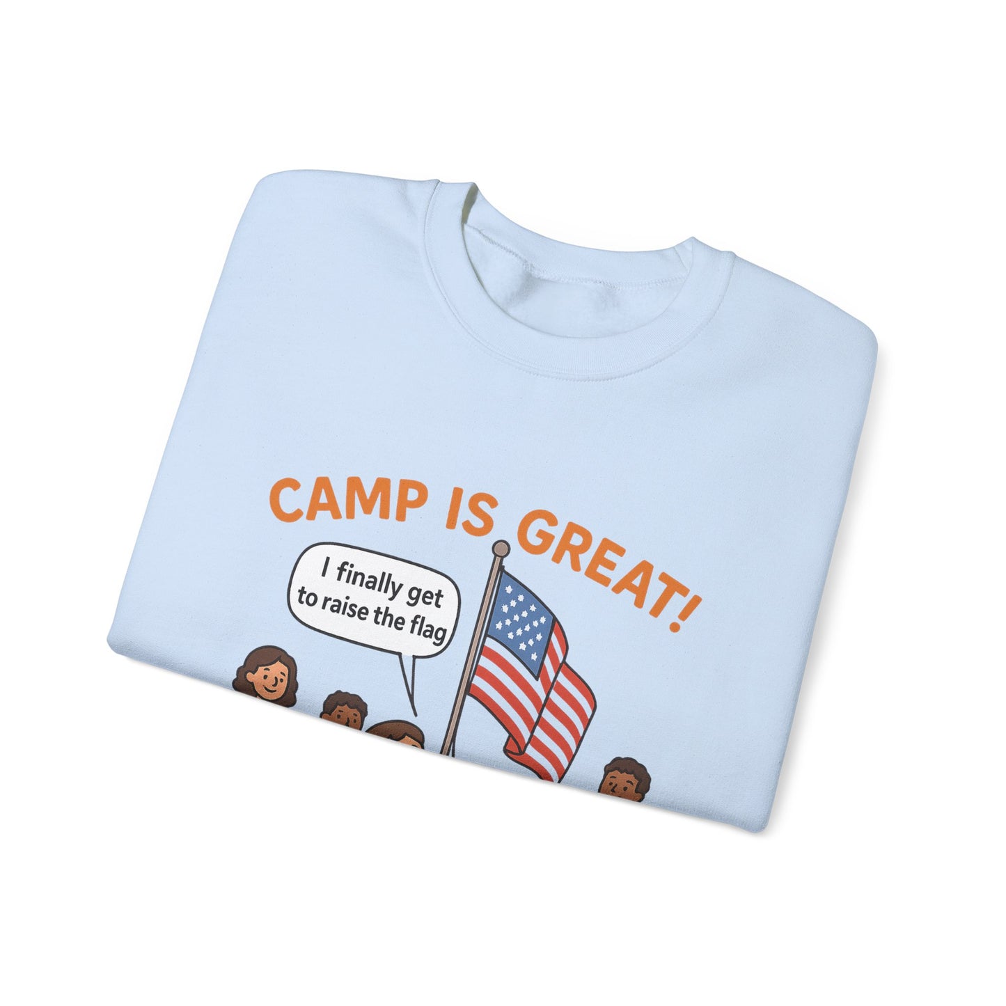 Unisex Heavy Blend™ Crewneck Sweatshirt Flag