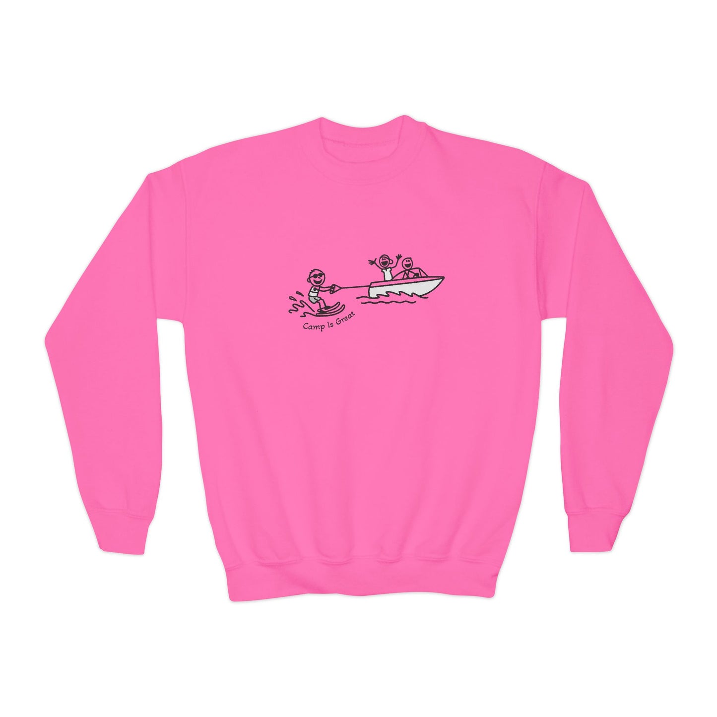 Youth Crewneck Sweatshirt Waterski