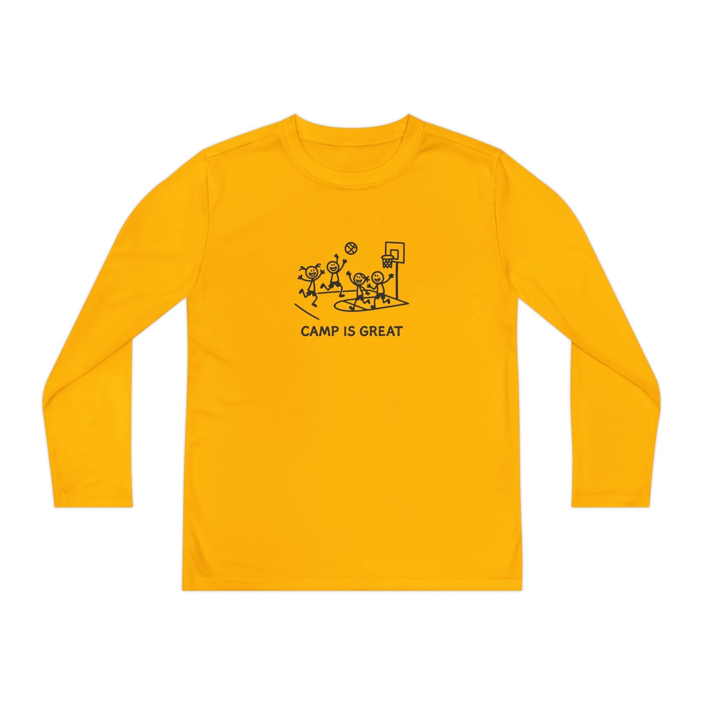 Youth Long Sleeve Competitor Tee Basketball