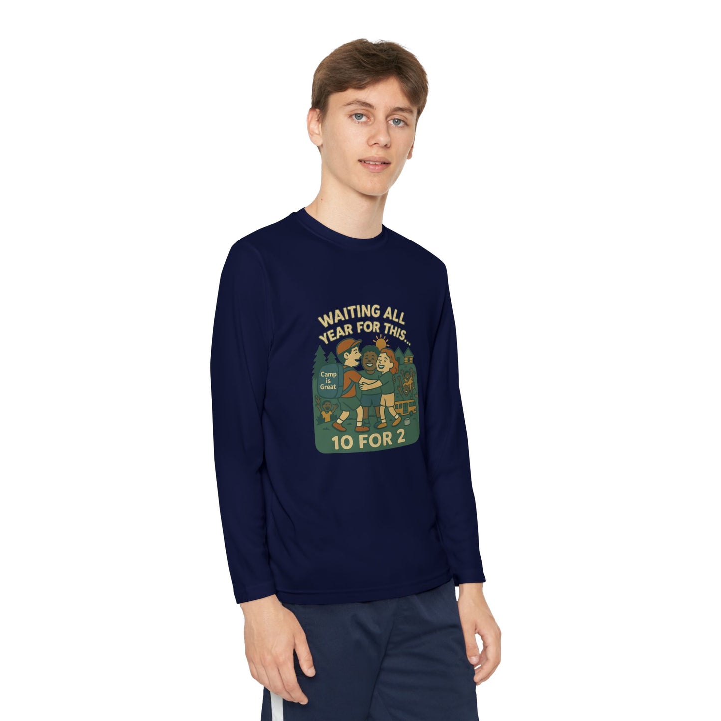 Youth Long Sleeve Competitor Tee Opening Day