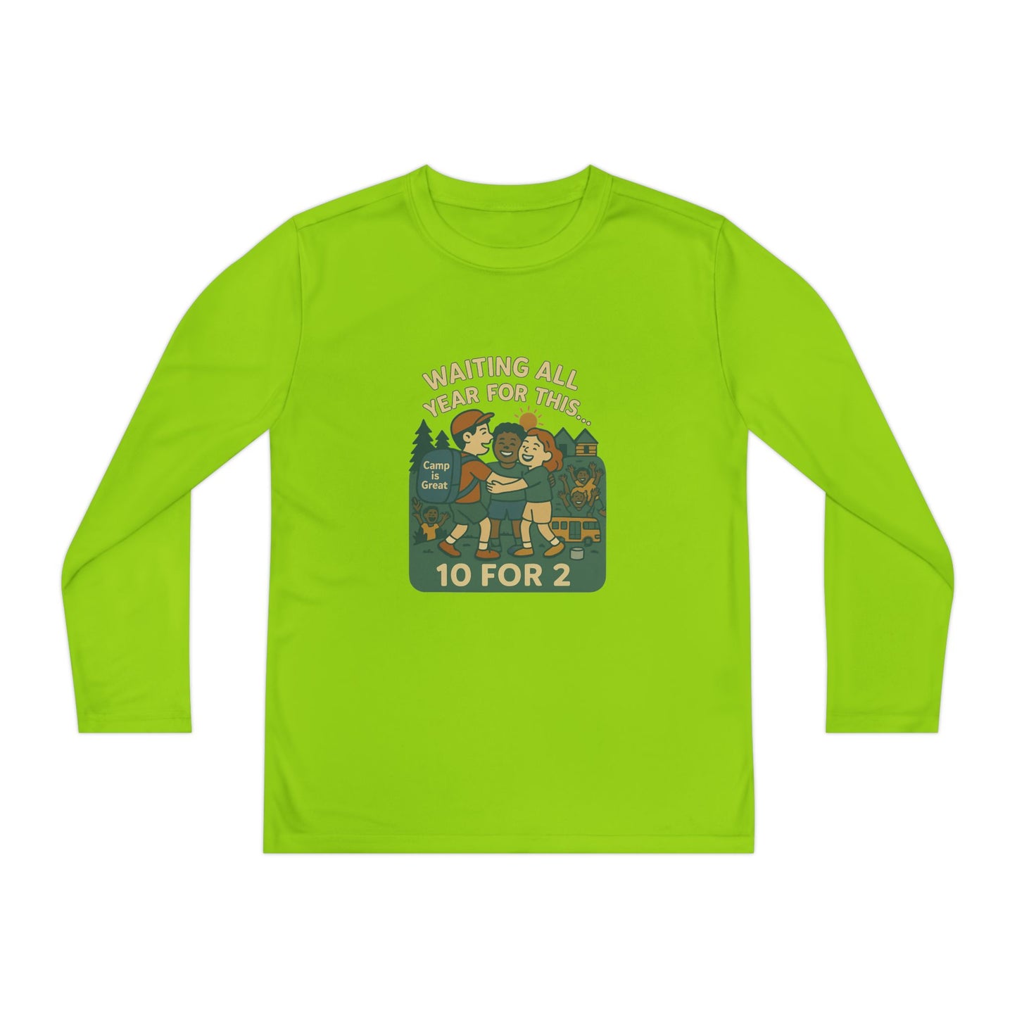 Youth Long Sleeve Competitor Tee Opening Day