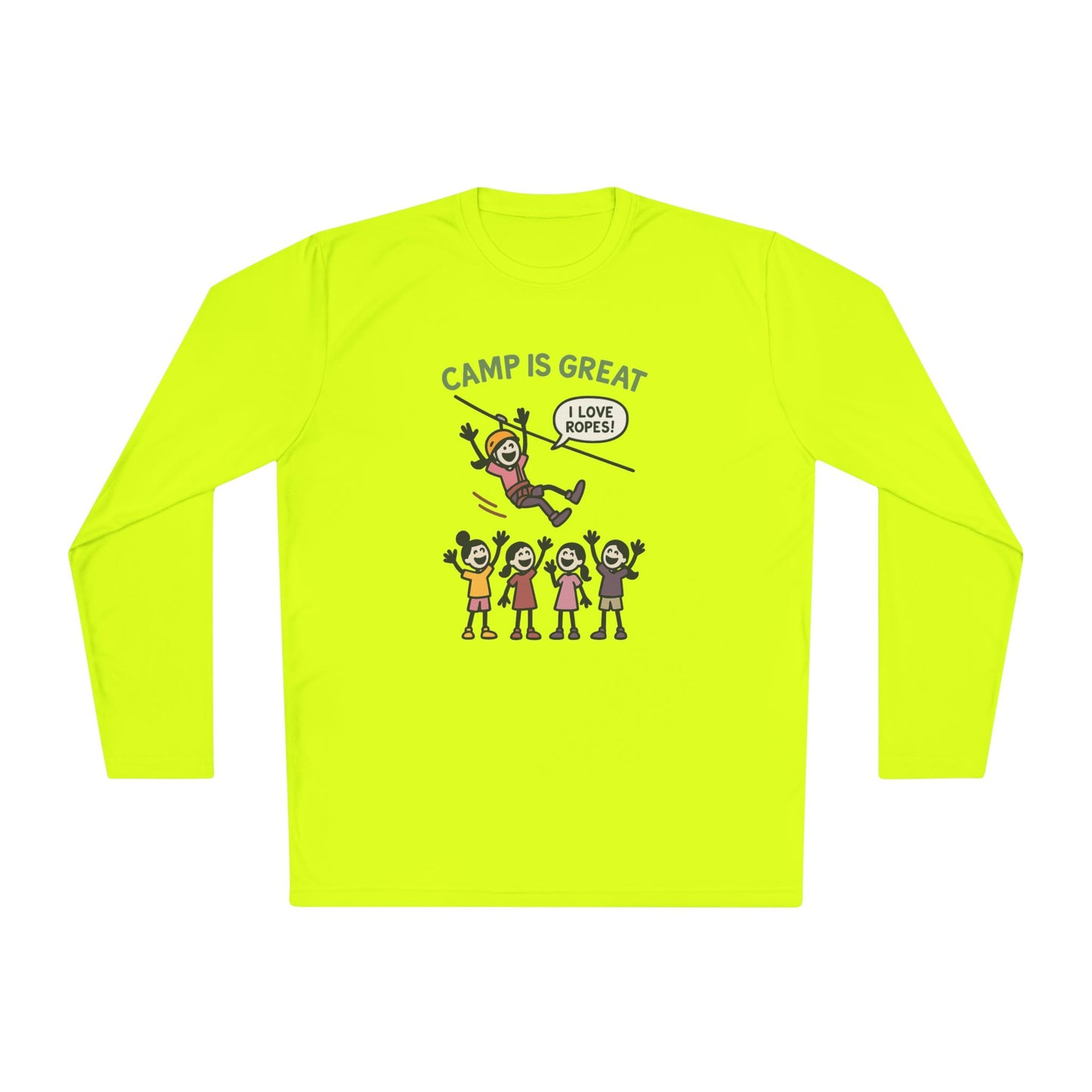 Unisex Lightweight Long Sleeve Tee Ropes