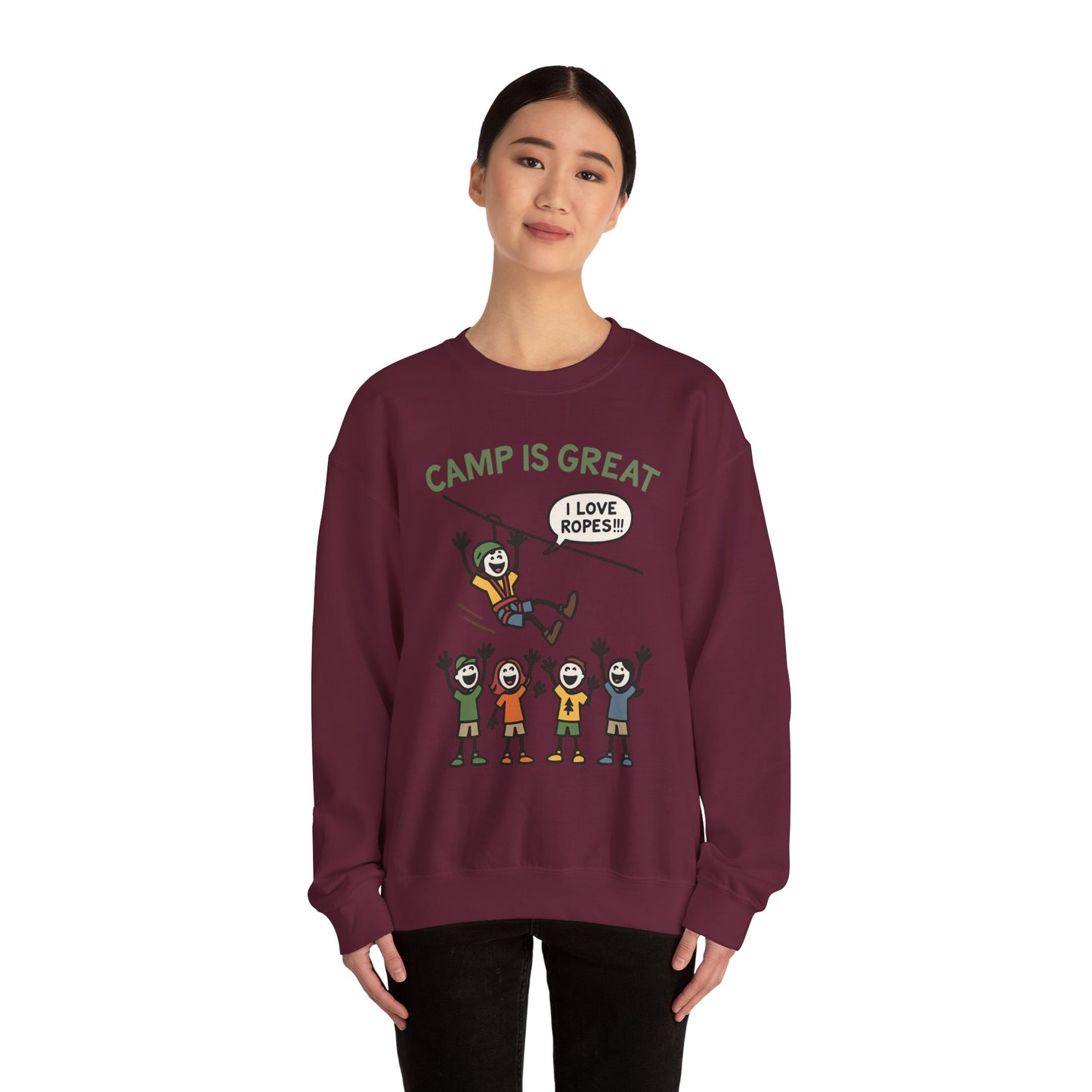 Unisex Heavy Blend™ Crewneck Sweatshirt Ropes