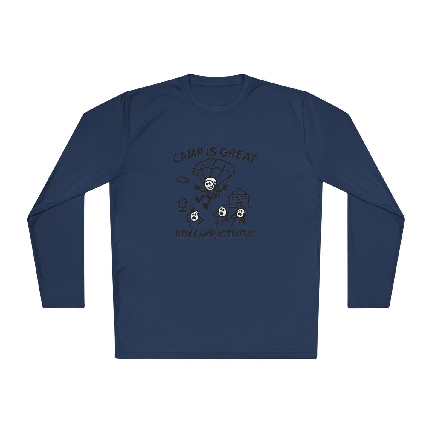 Unisex Lightweight Long Sleeve Tee Skydiving