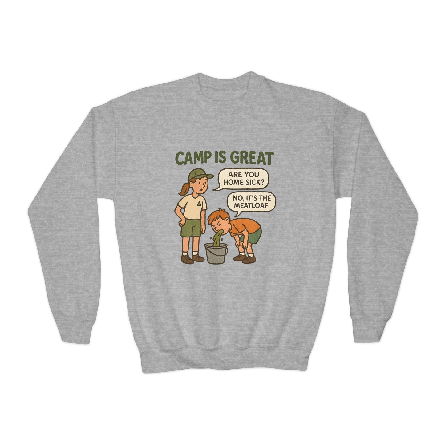 Youth Crewneck Sweatshirt Meatloaf