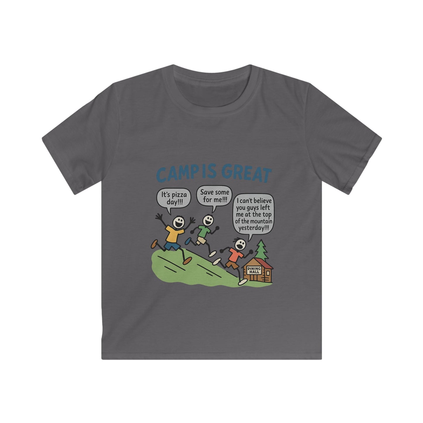 Kids Softstyle Tee Pizza Day