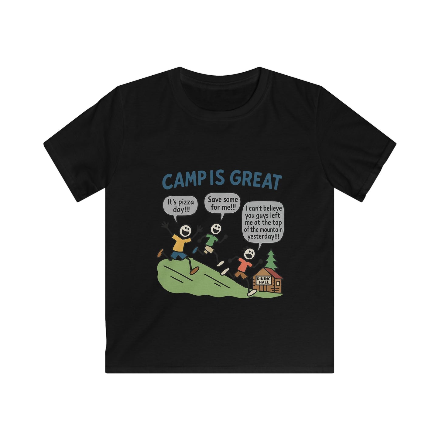 Kids Softstyle Tee Pizza Day