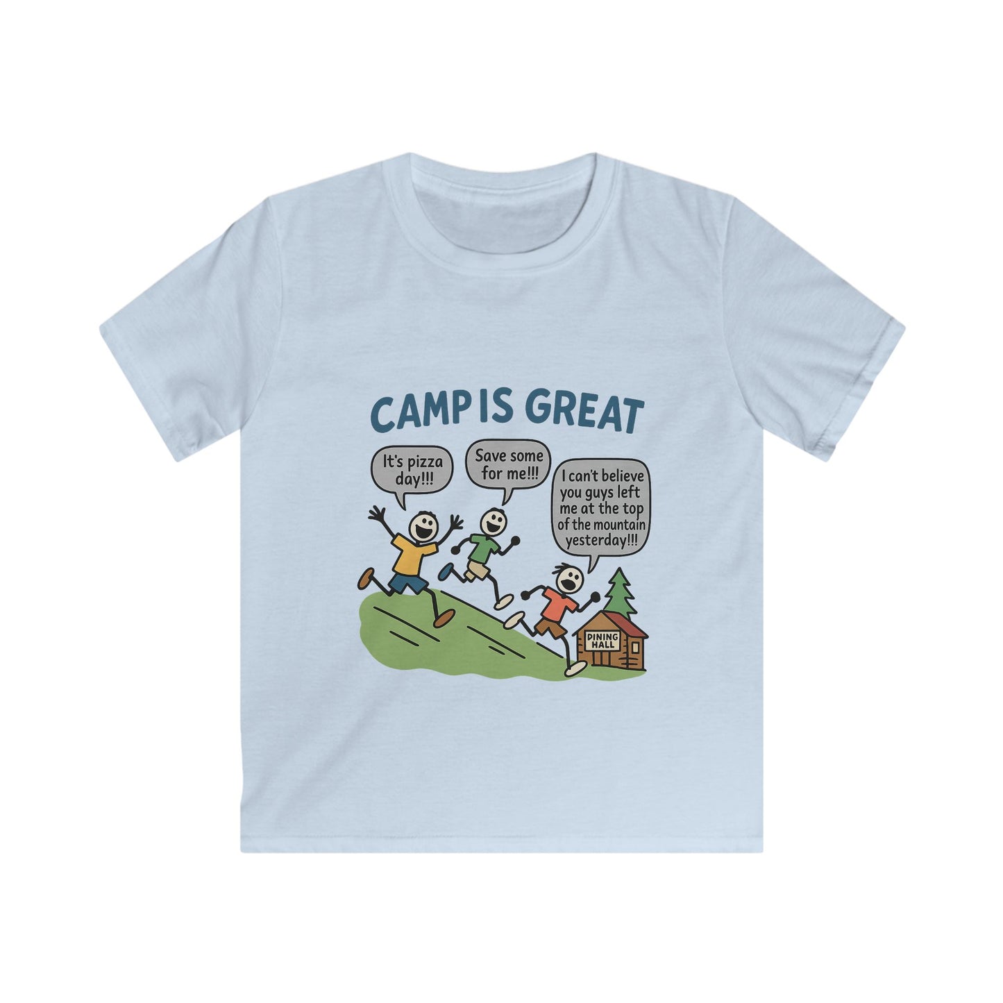 Kids Softstyle Tee Pizza Day