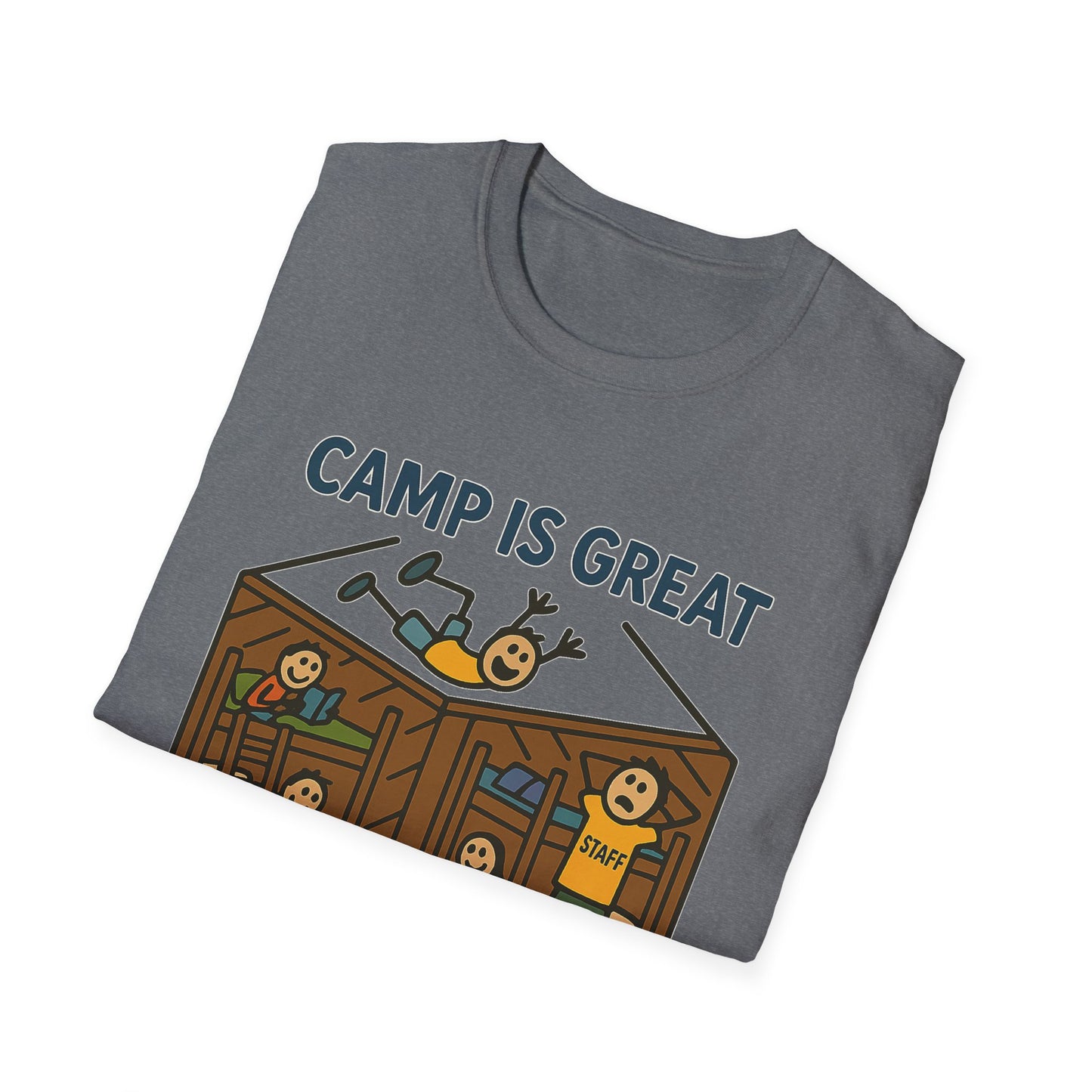 Unisex Softstyle T-Shirt Typical Day in the Cabin