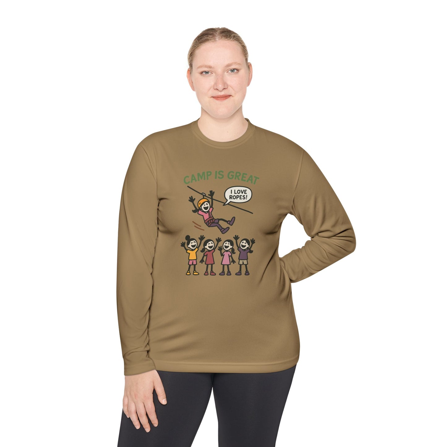 Unisex Lightweight Long Sleeve Tee Ropes