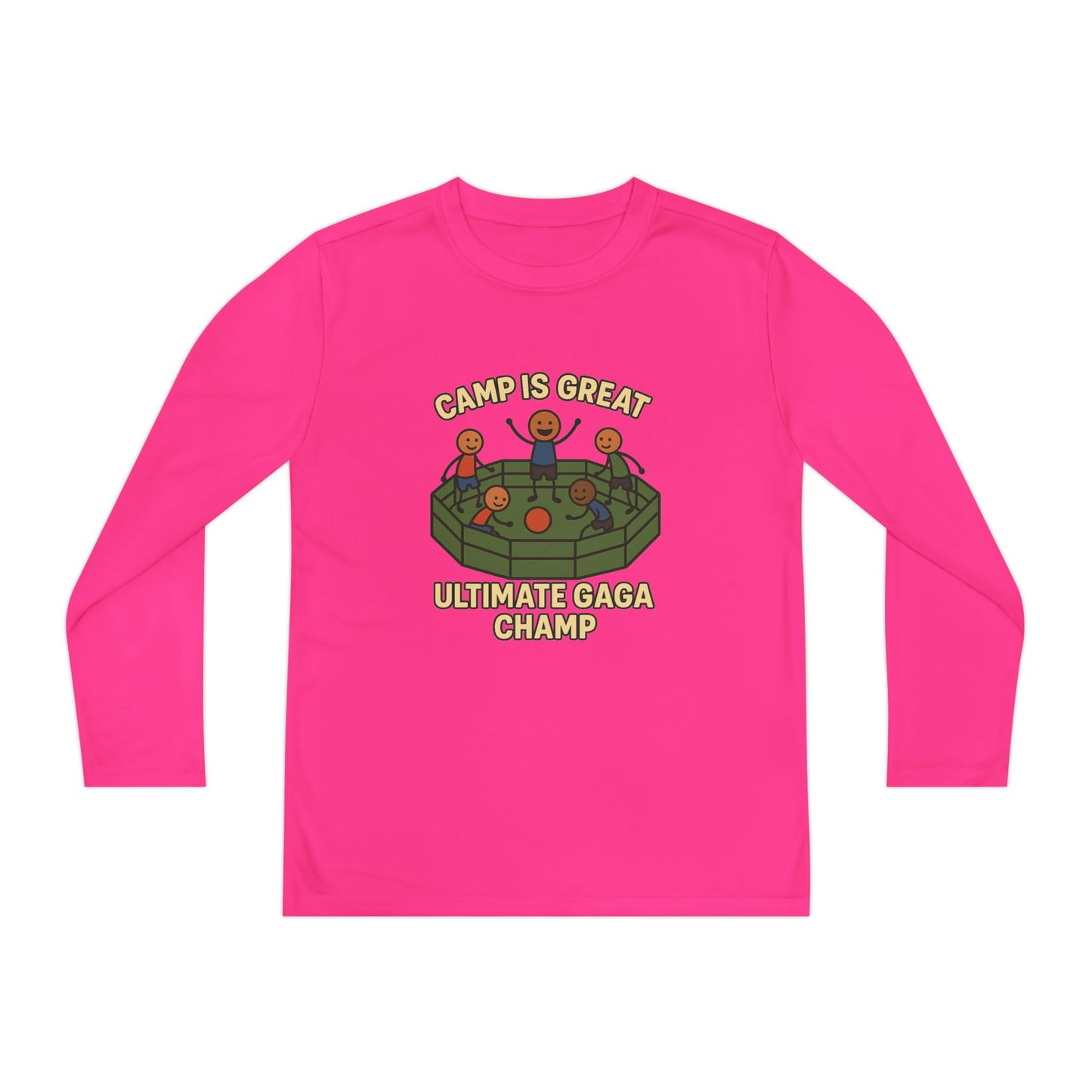 Youth Long Sleeve Competitor Tee GA Champ