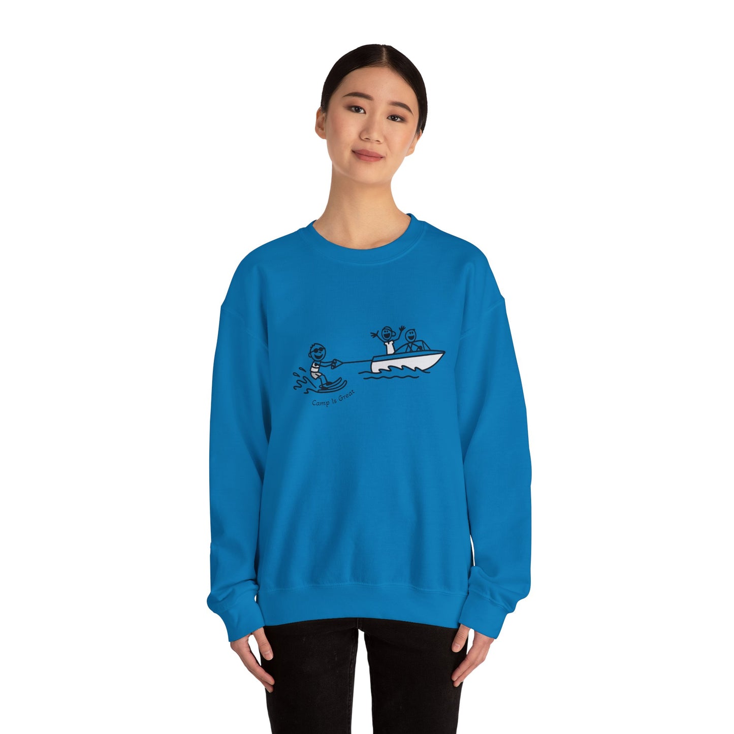 Unisex Heavy Blend™ Crewneck Sweatshirt Waterski