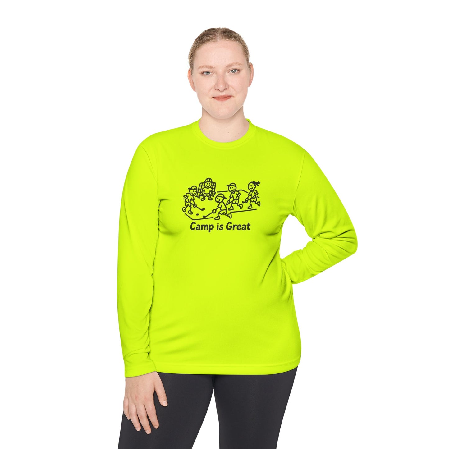 Unisex Lightweight Long Sleeve Tee Hockey