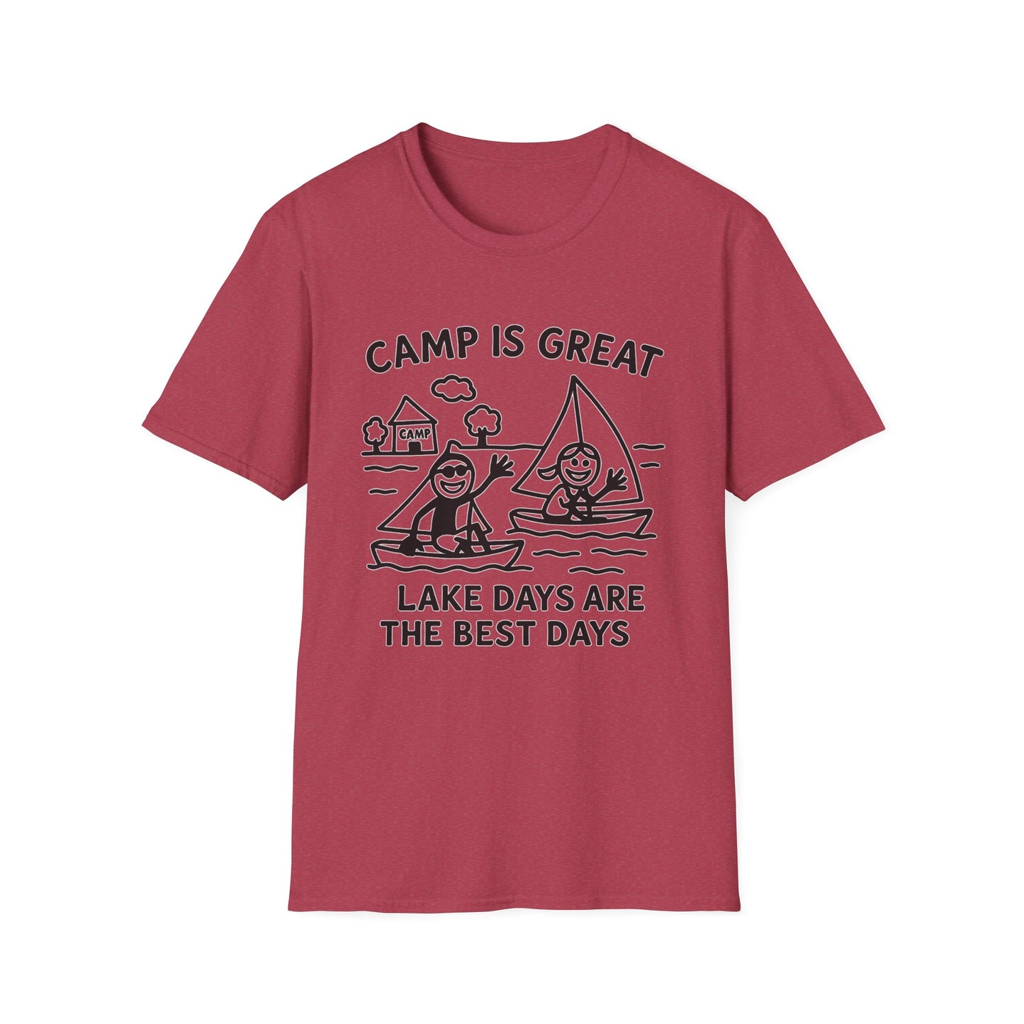 Unisex Softstyle T-Shirt Lake Days