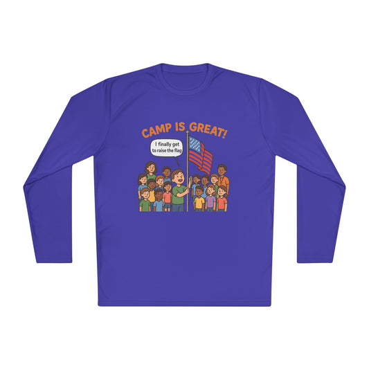 Unisex Lightweight Long Sleeve Tee Flag