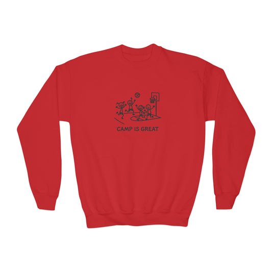Youth Crewneck Sweatshirt Basketball