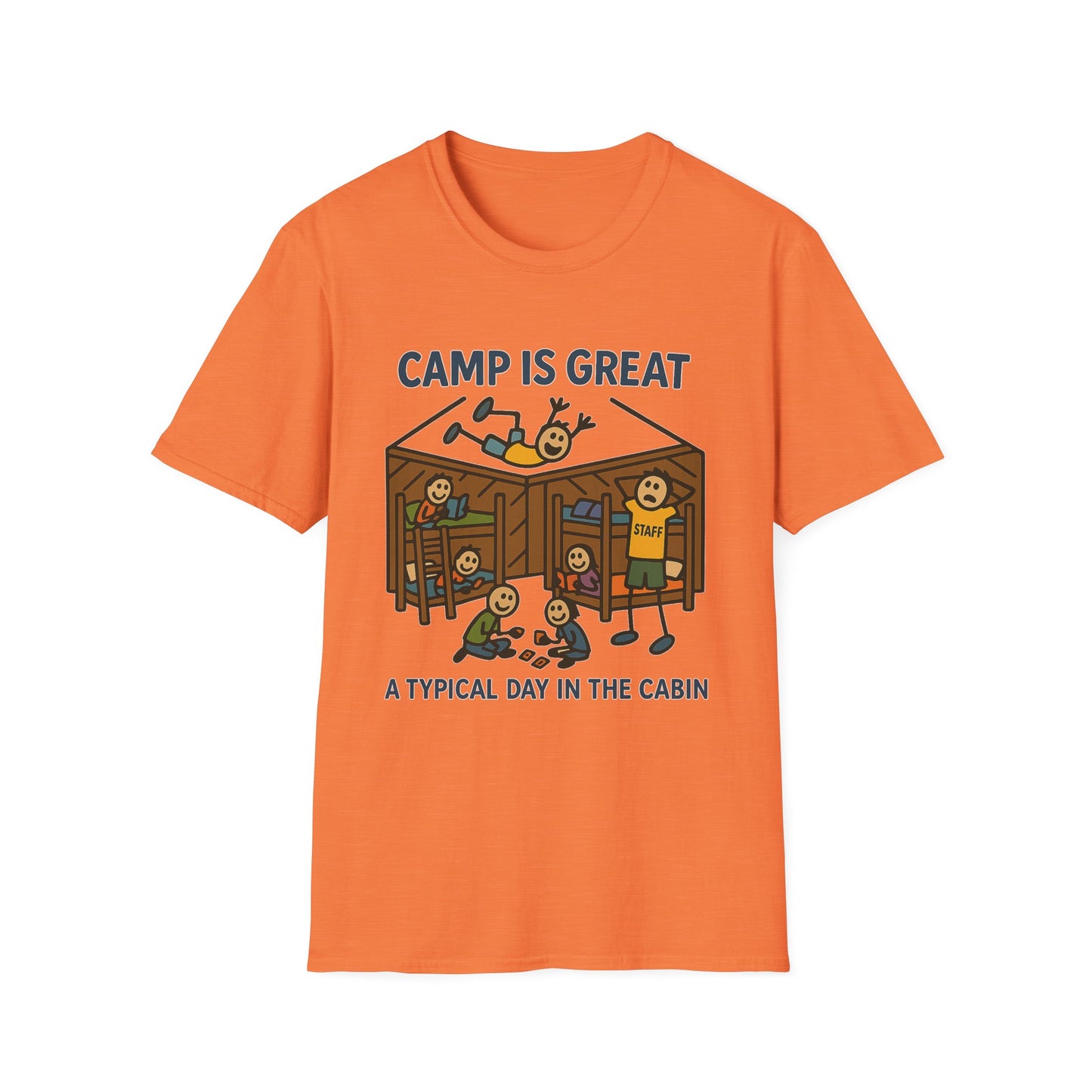 Unisex Softstyle T-Shirt Typical Day in the Cabin