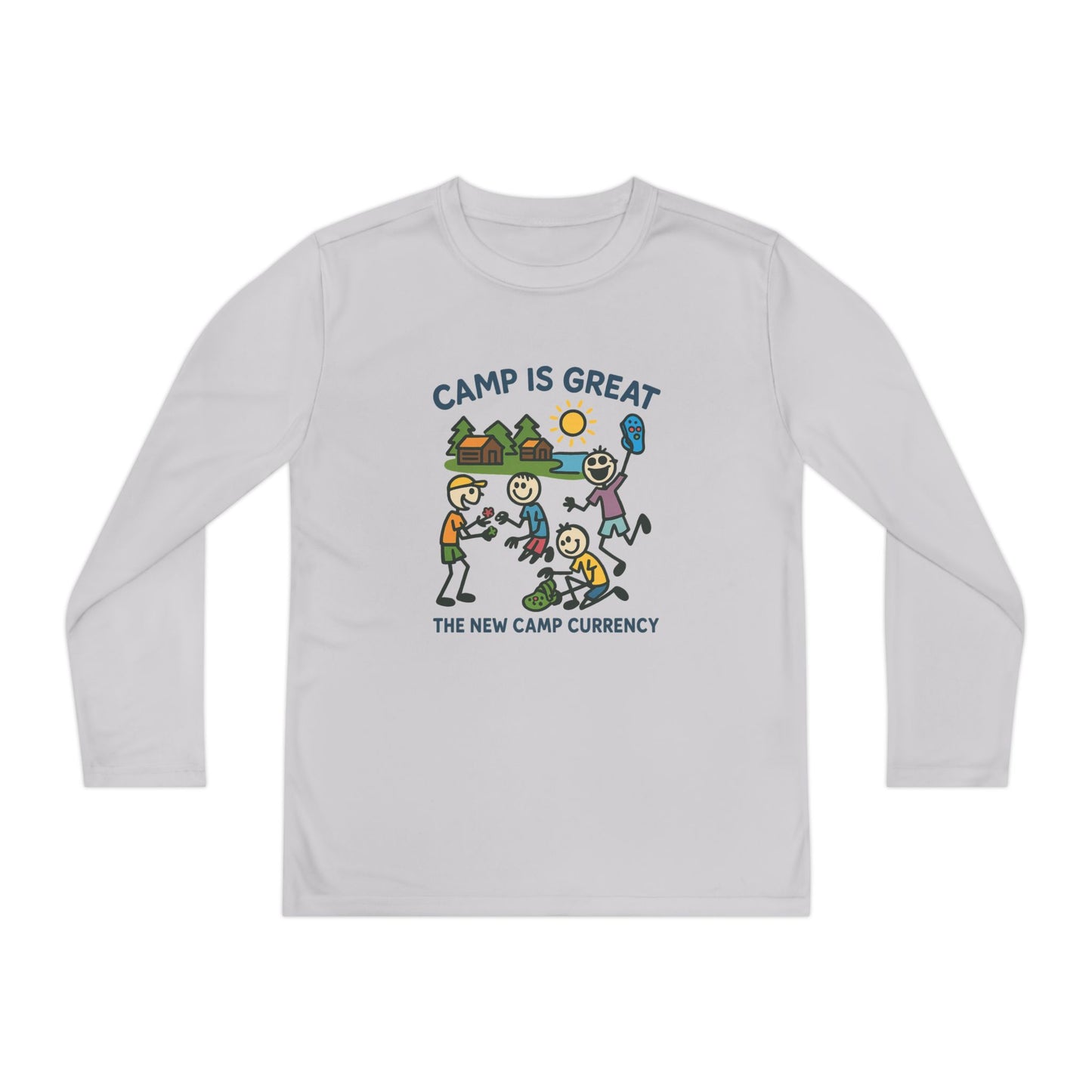 Youth Long Sleeve Competitor Tee Shoe Charms