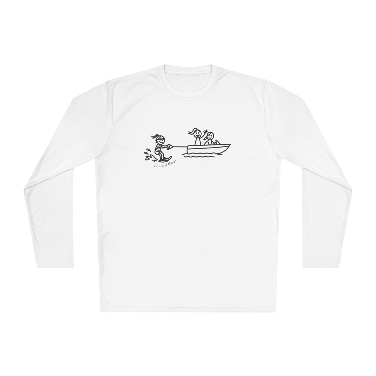 Unisex Lightweight Long Sleeve Tee Waterski