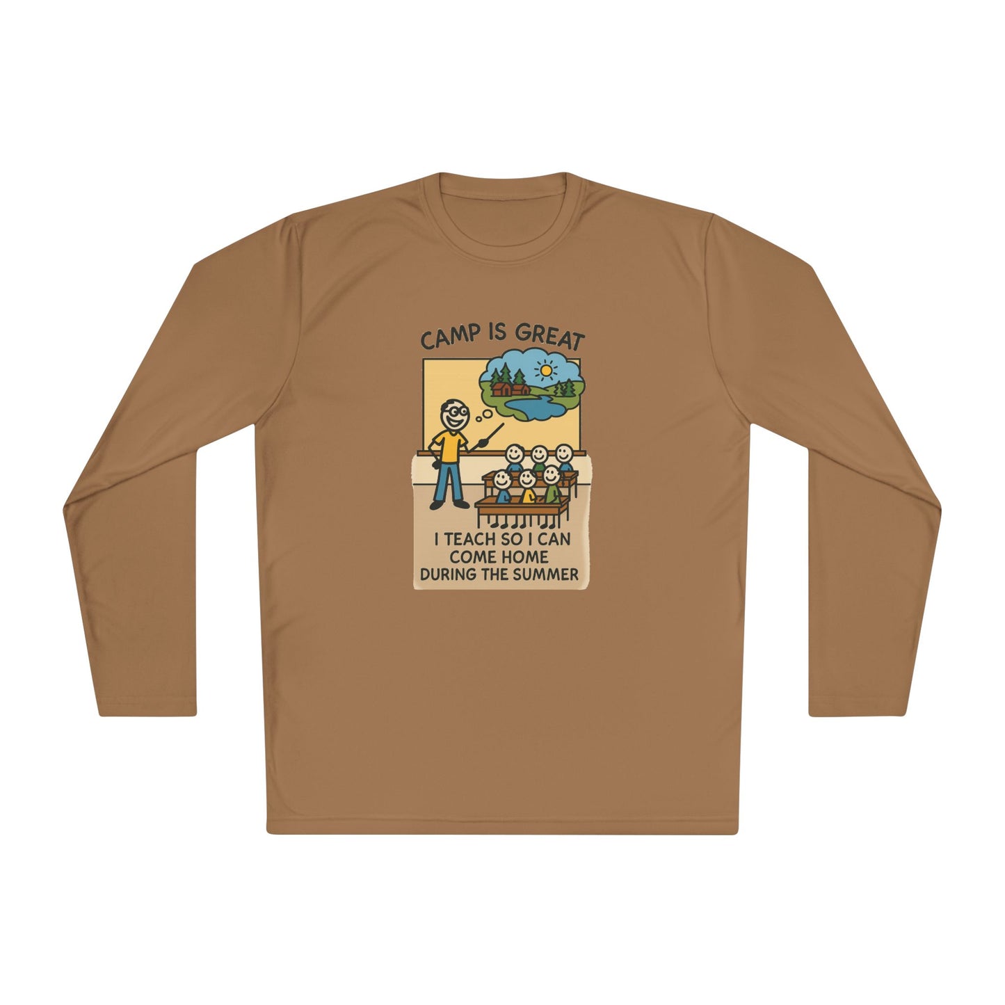 Unisex Lightweight Long Sleeve Tee Teacher