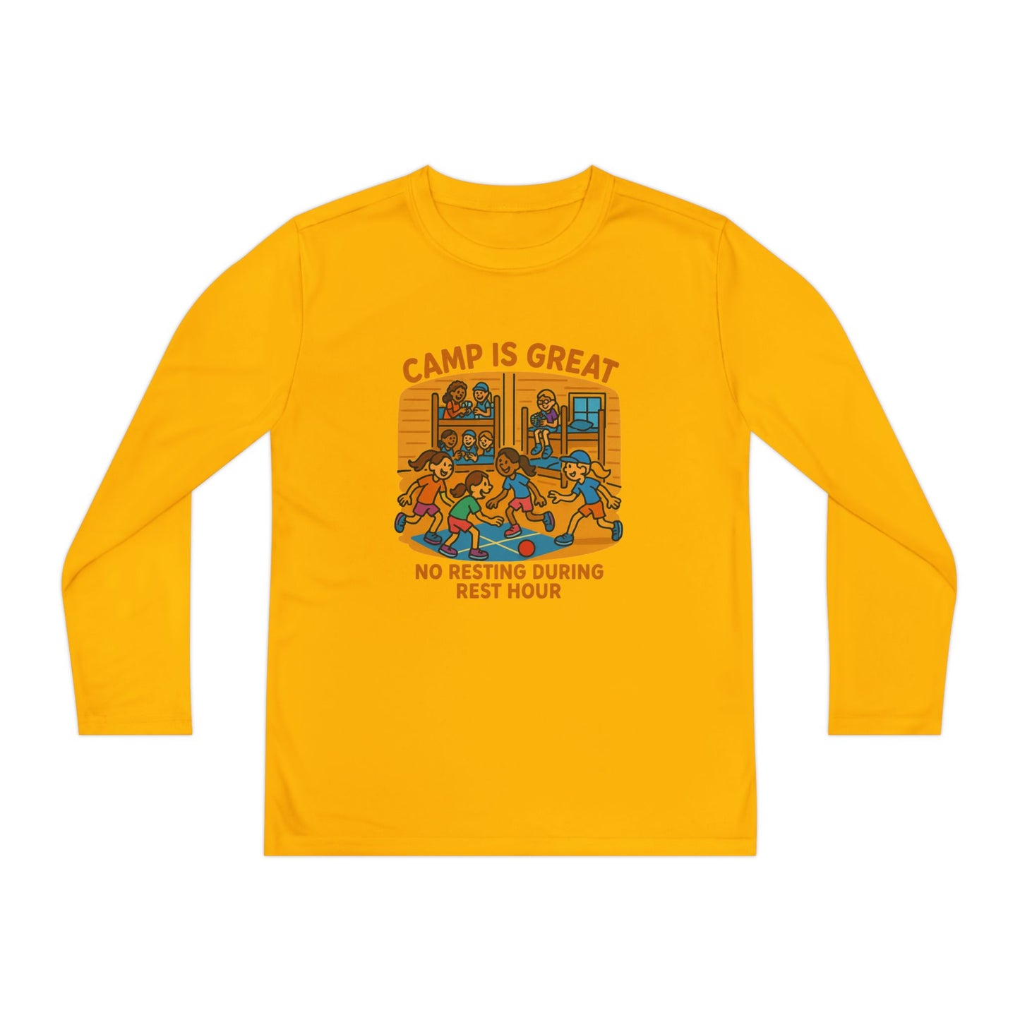 Youth Long Sleeve Competitor Tee Rest Hour
