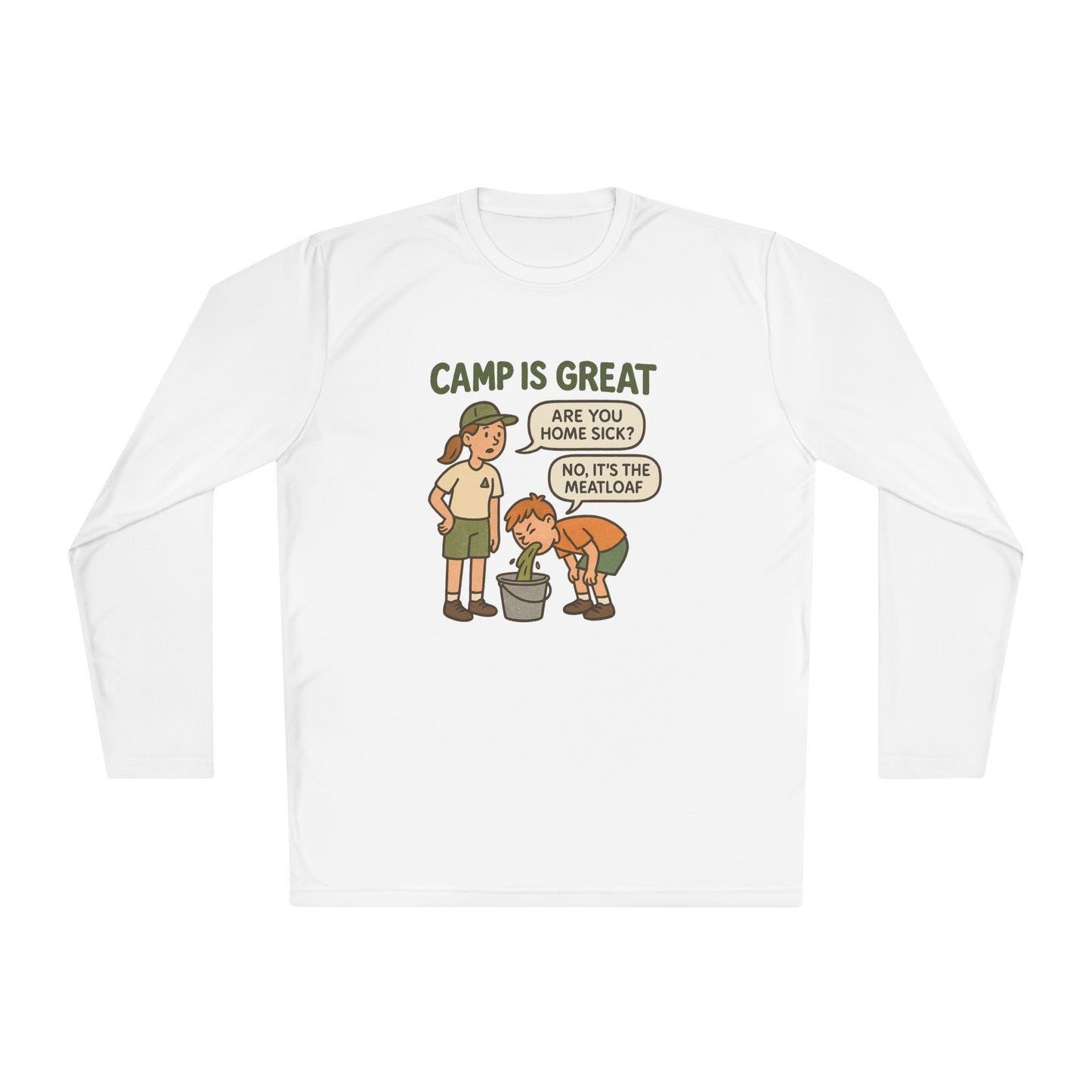 Unisex Lightweight Long Sleeve Tee Meatloaf
