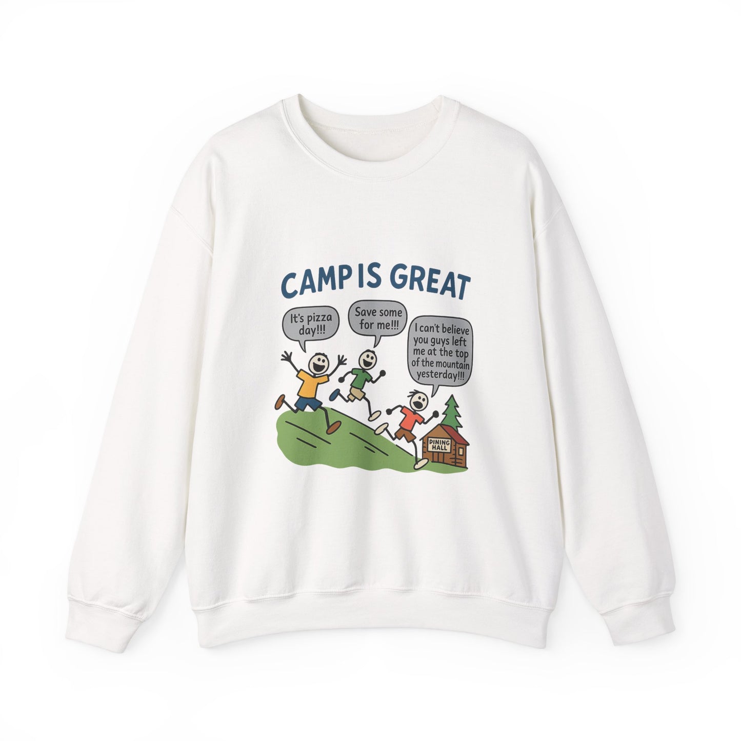 Unisex Heavy Blend™ Crewneck Sweatshirt Pizza Day