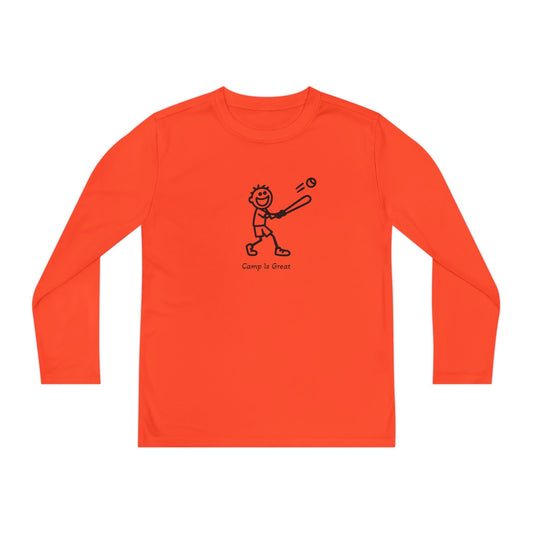 Youth Long Sleeve Competitor Tee Baseball