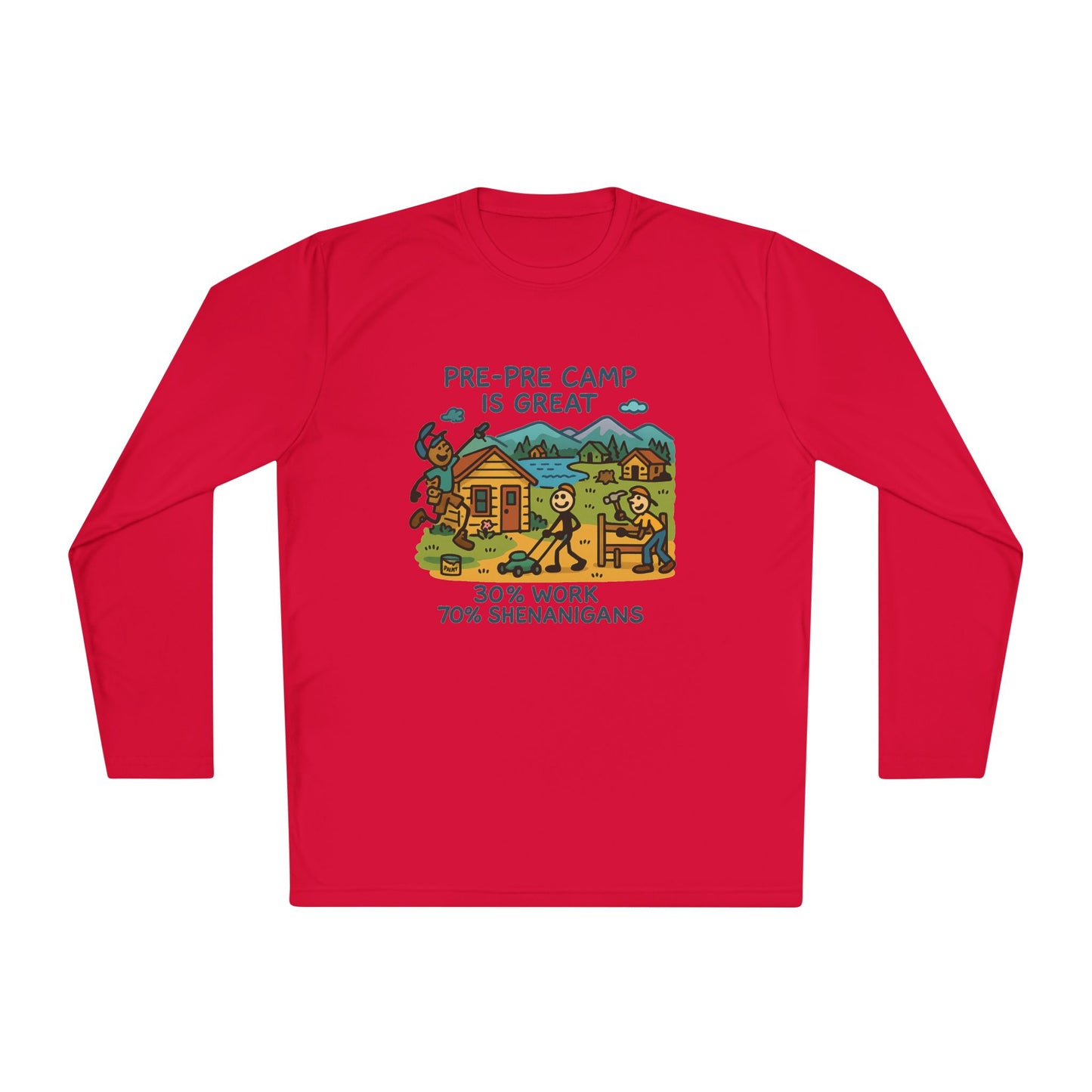 Unisex Lightweight Long Sleeve Tee Pre-Pre-Camp