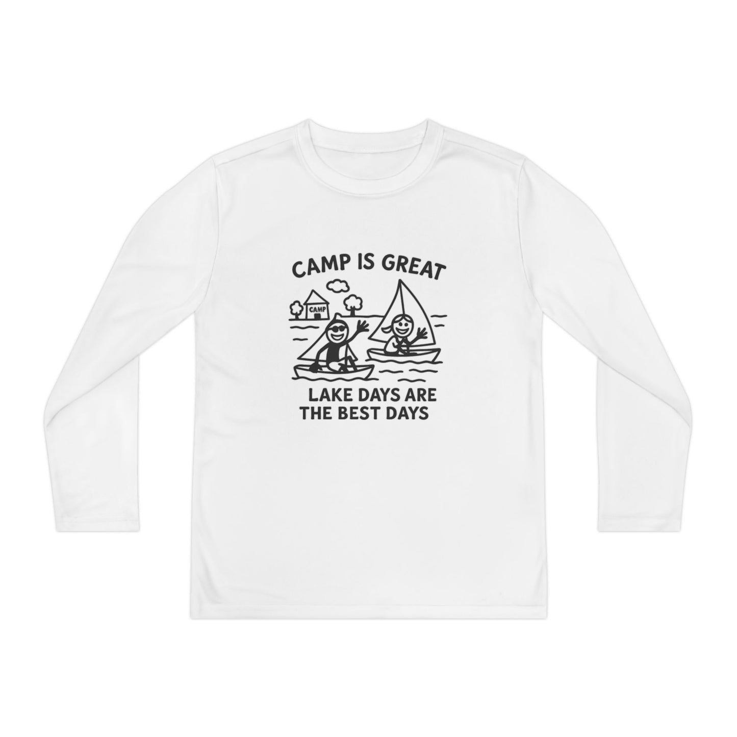Youth Long Sleeve Competitor Tee Lake Days