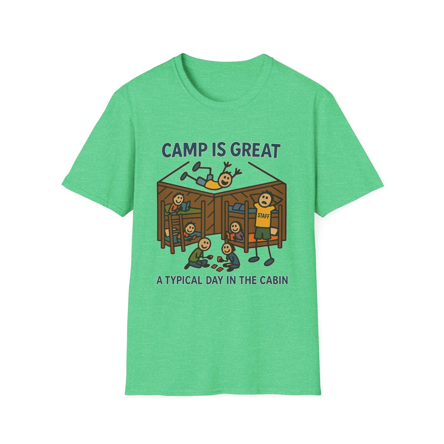 Unisex Softstyle T-Shirt Typical Day in the Cabin
