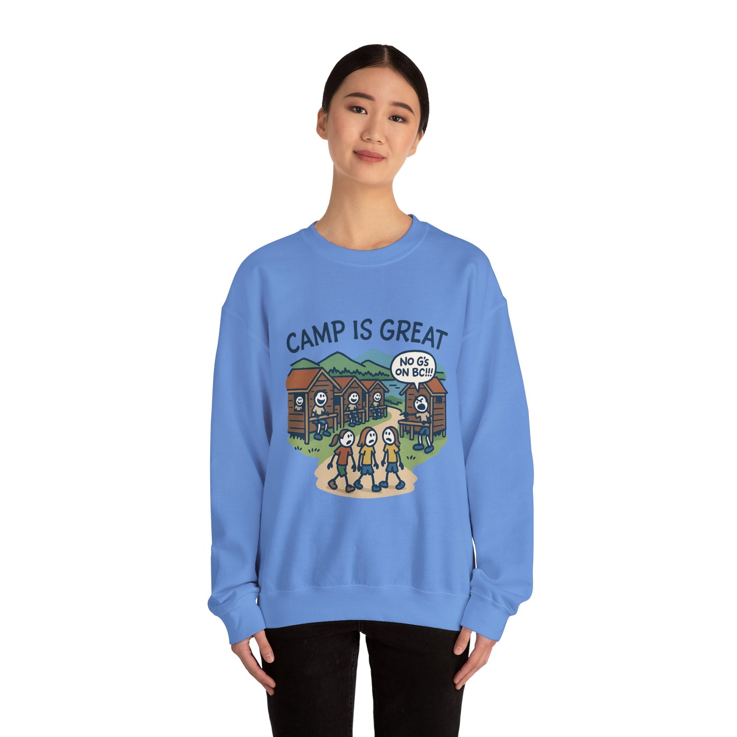 Unisex Heavy Blend™ Crewneck Sweatshirt No G's on BC